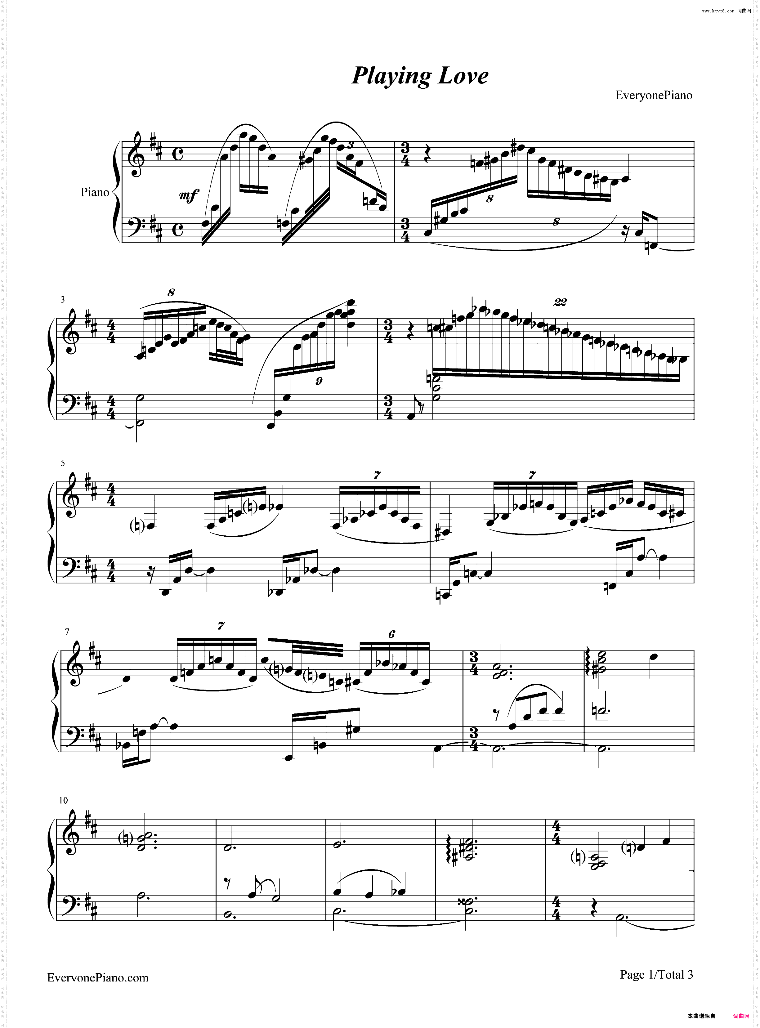 Playing Love-海上钢琴师