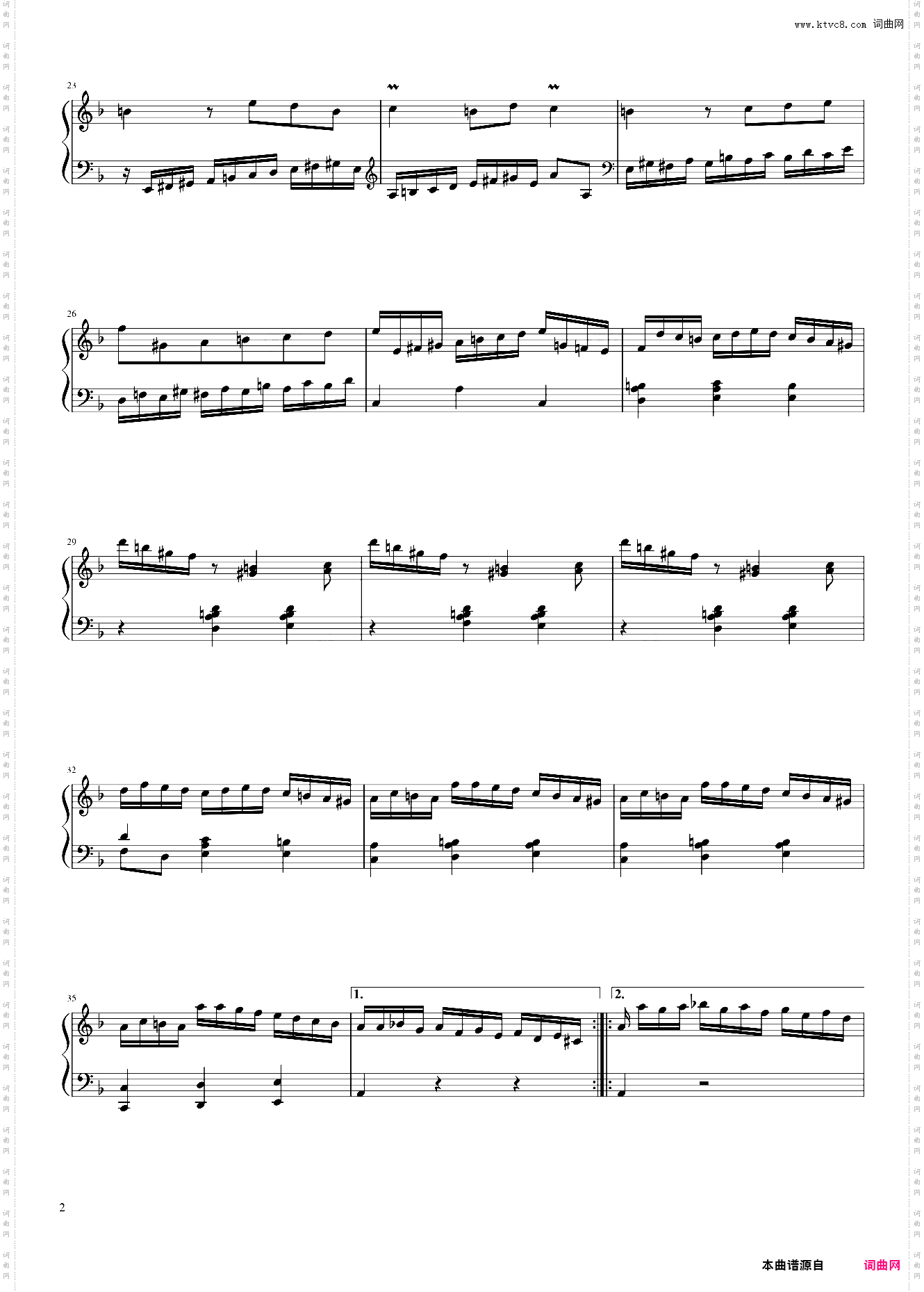 Scarlatti - Sonata in D minor K· 191 L· 207