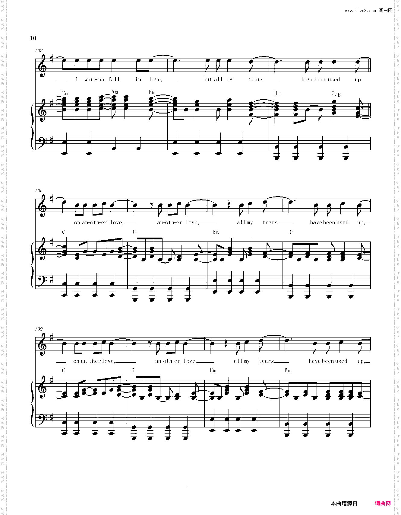 Another love-Tom Odell