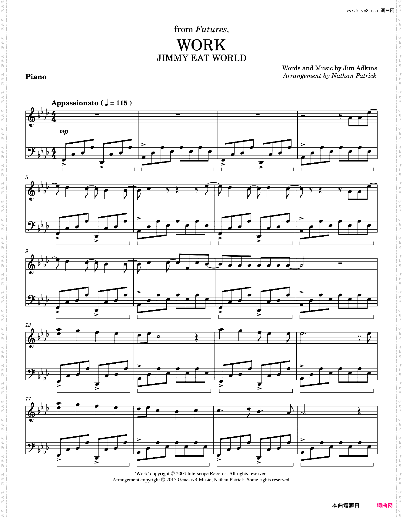 Work-Jimmy Eat World