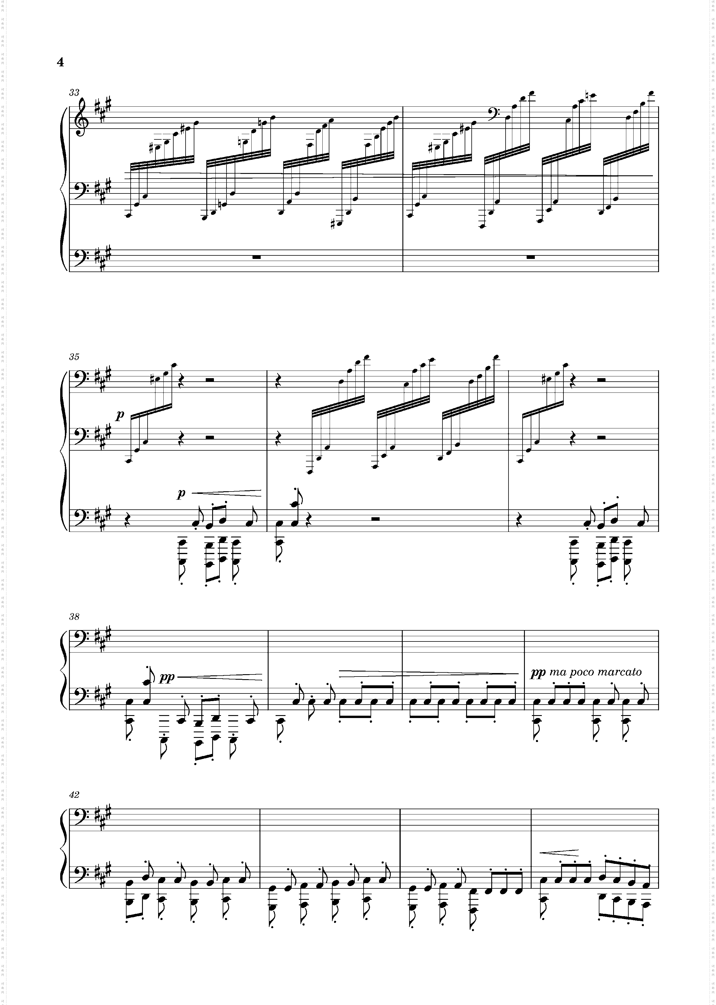 études d'Excution Transcendante No· 8 Epic Song