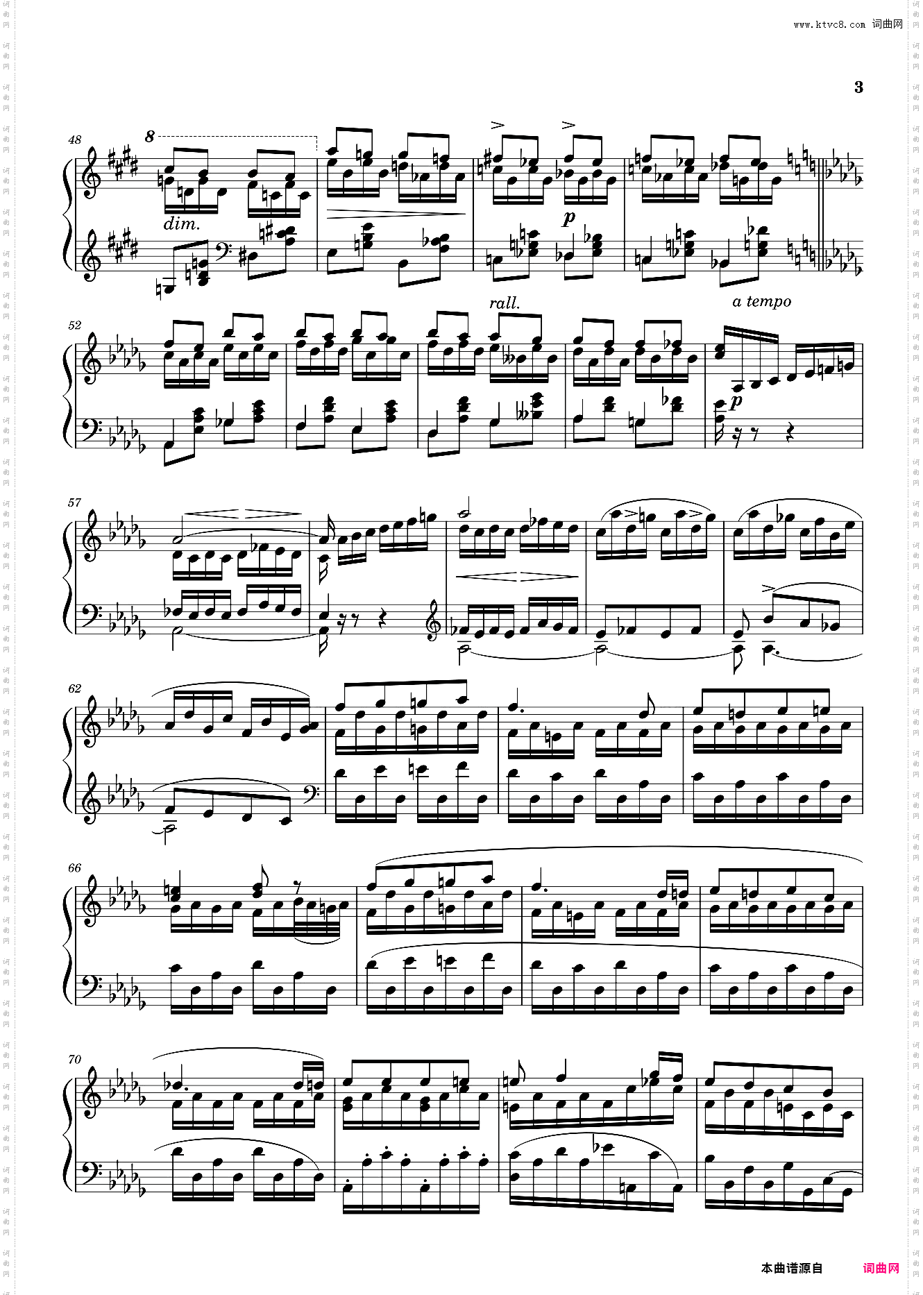 étude en Douze Exercices No· 11