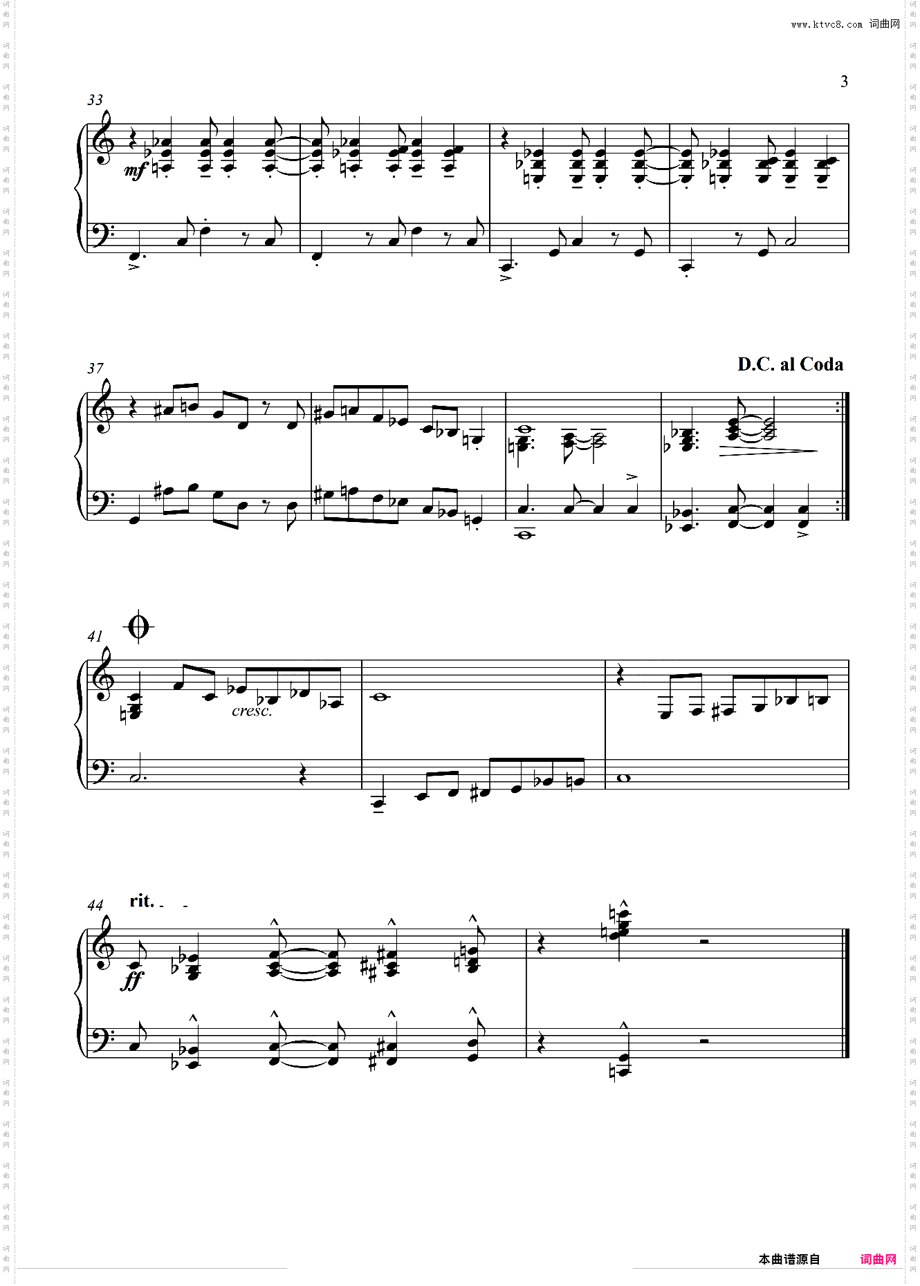 Jazz Etude No·2