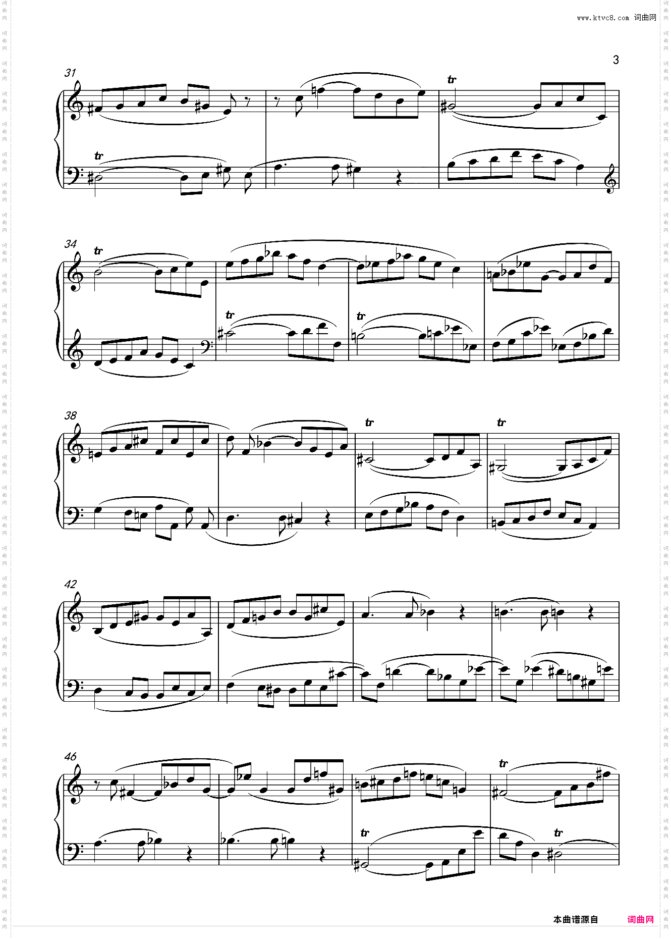 a小调赋格 B·144