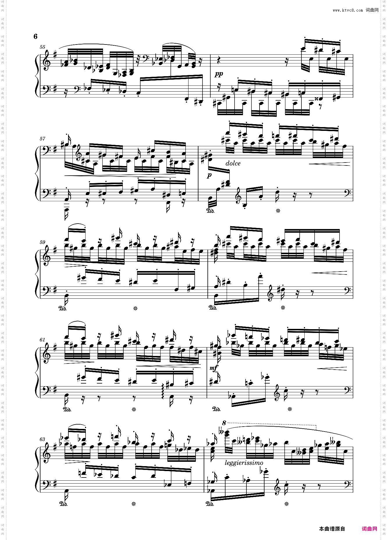 études d'éxécution Transcendante No· 11 Rondo des Sylphes