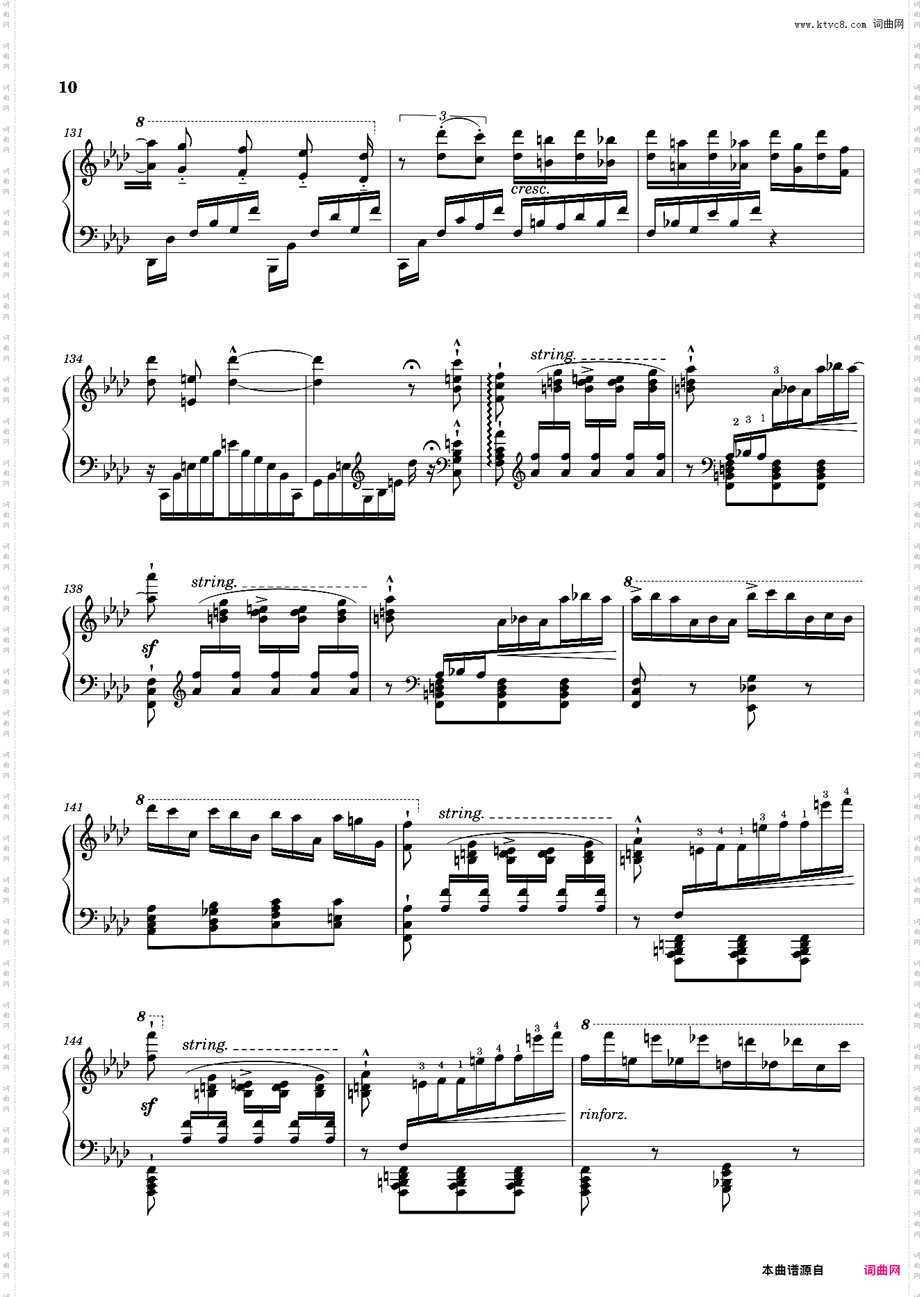 Transcendental étude No· 10 Appassionata