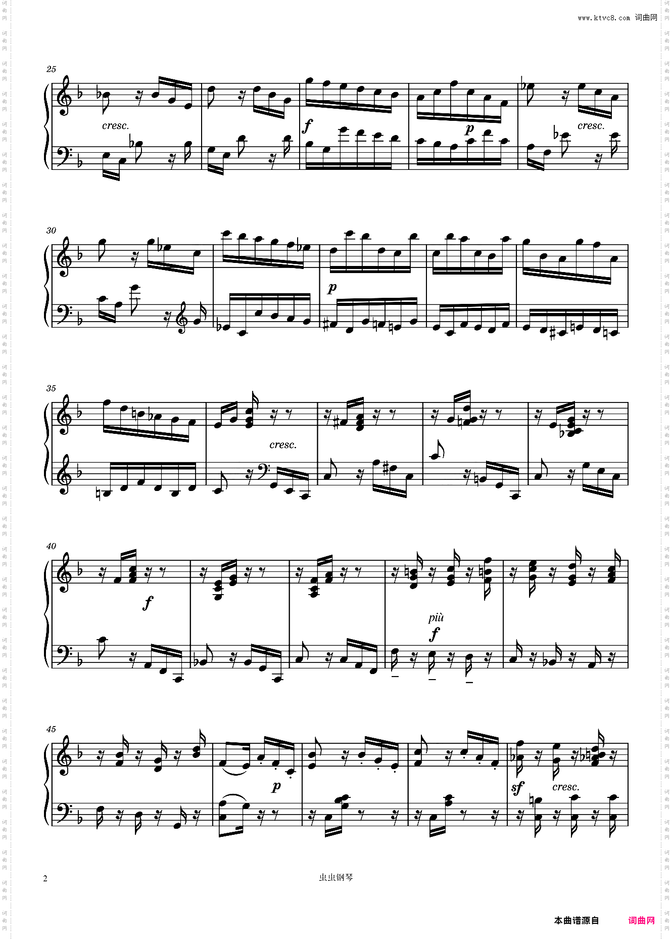 Six Christmas Pieces No· 6