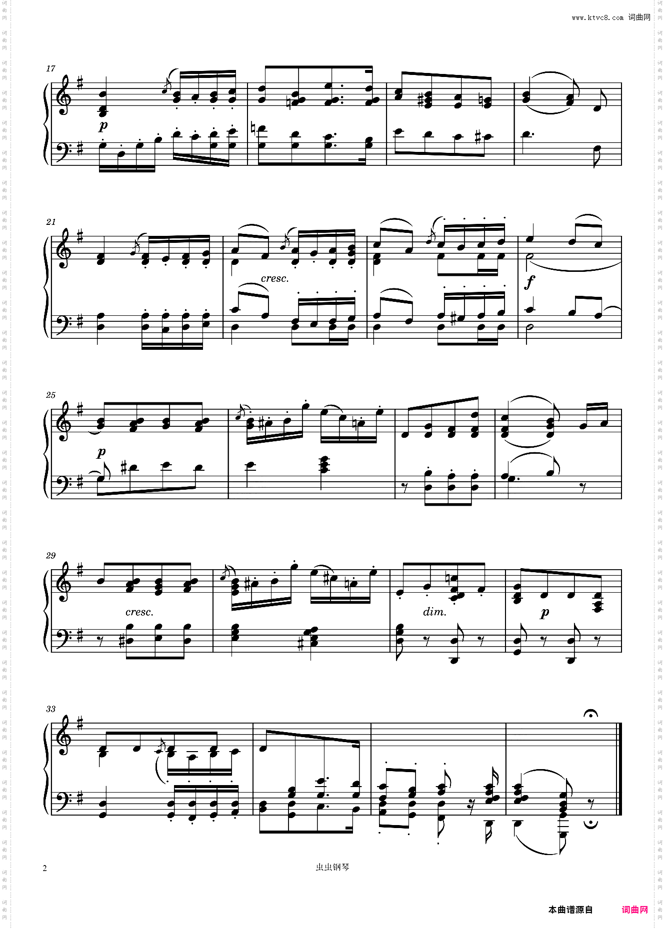 Six Christmas Pieces No· 3