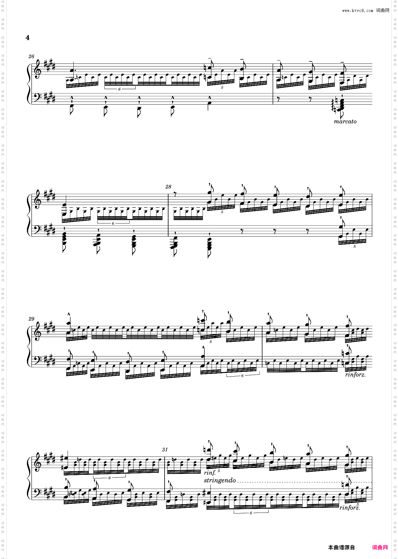 Transcendental étude No· 12 Chasse Neige