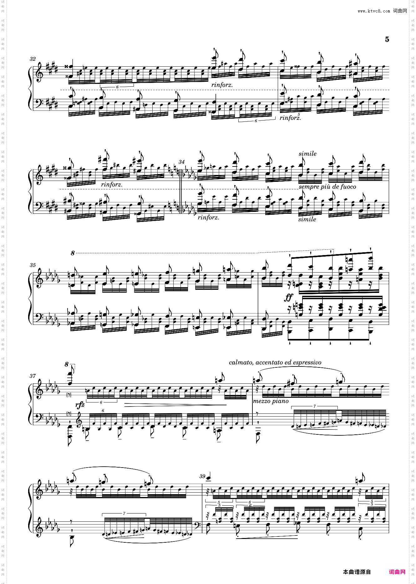 Transcendental étude No· 12 Chasse Neige