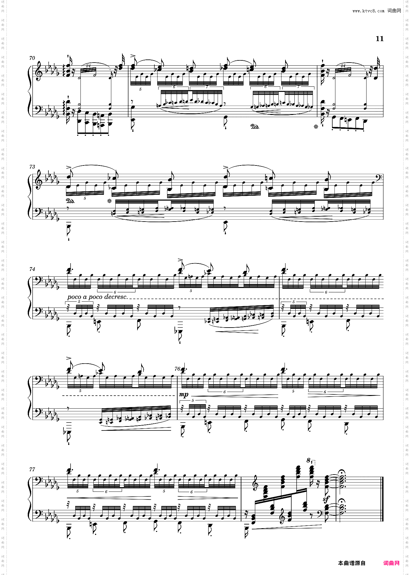Transcendental étude No· 12 Chasse Neige