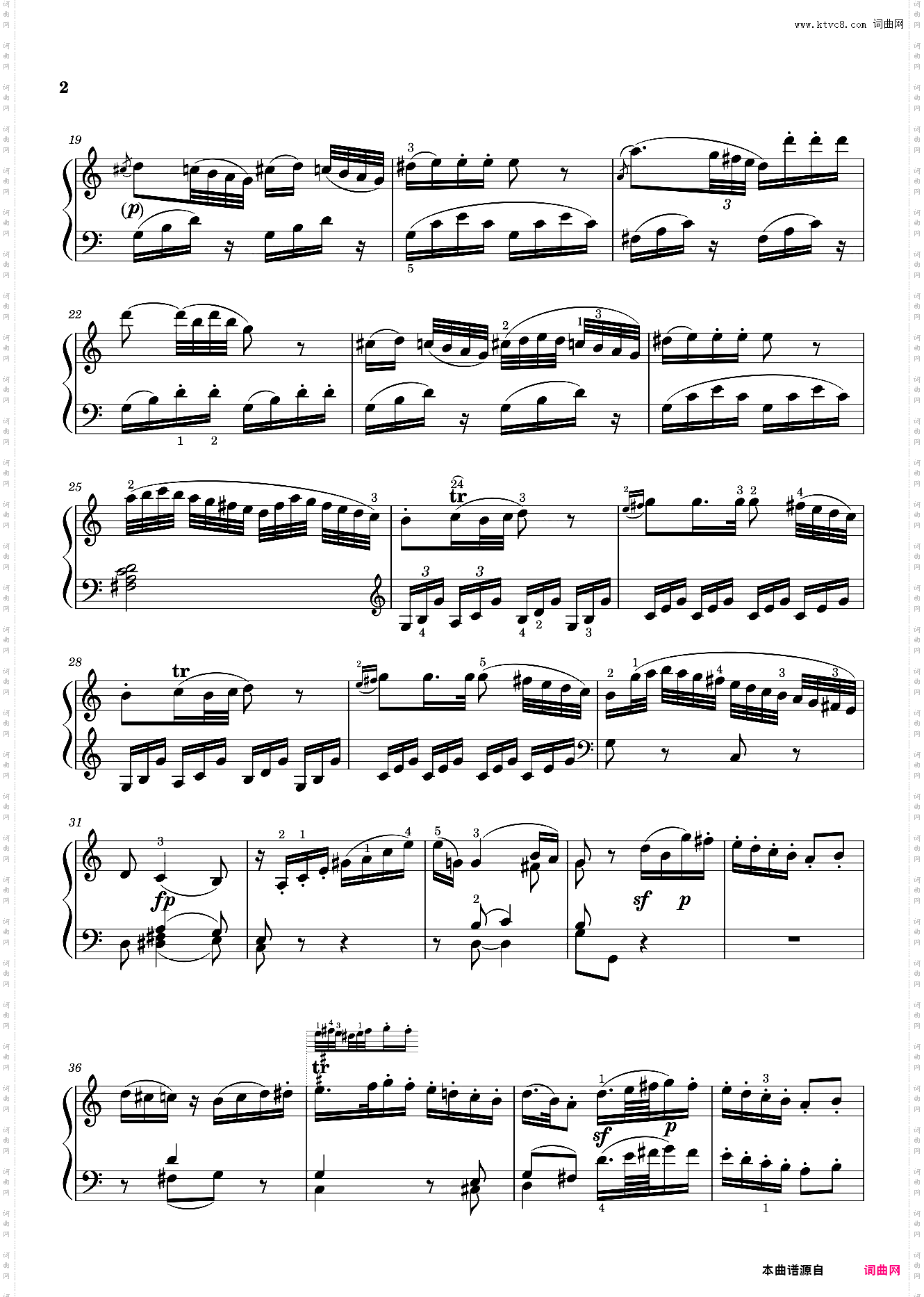 莫扎特C大调奏鸣曲 Sonata No· 10, 1st Movement K· 330