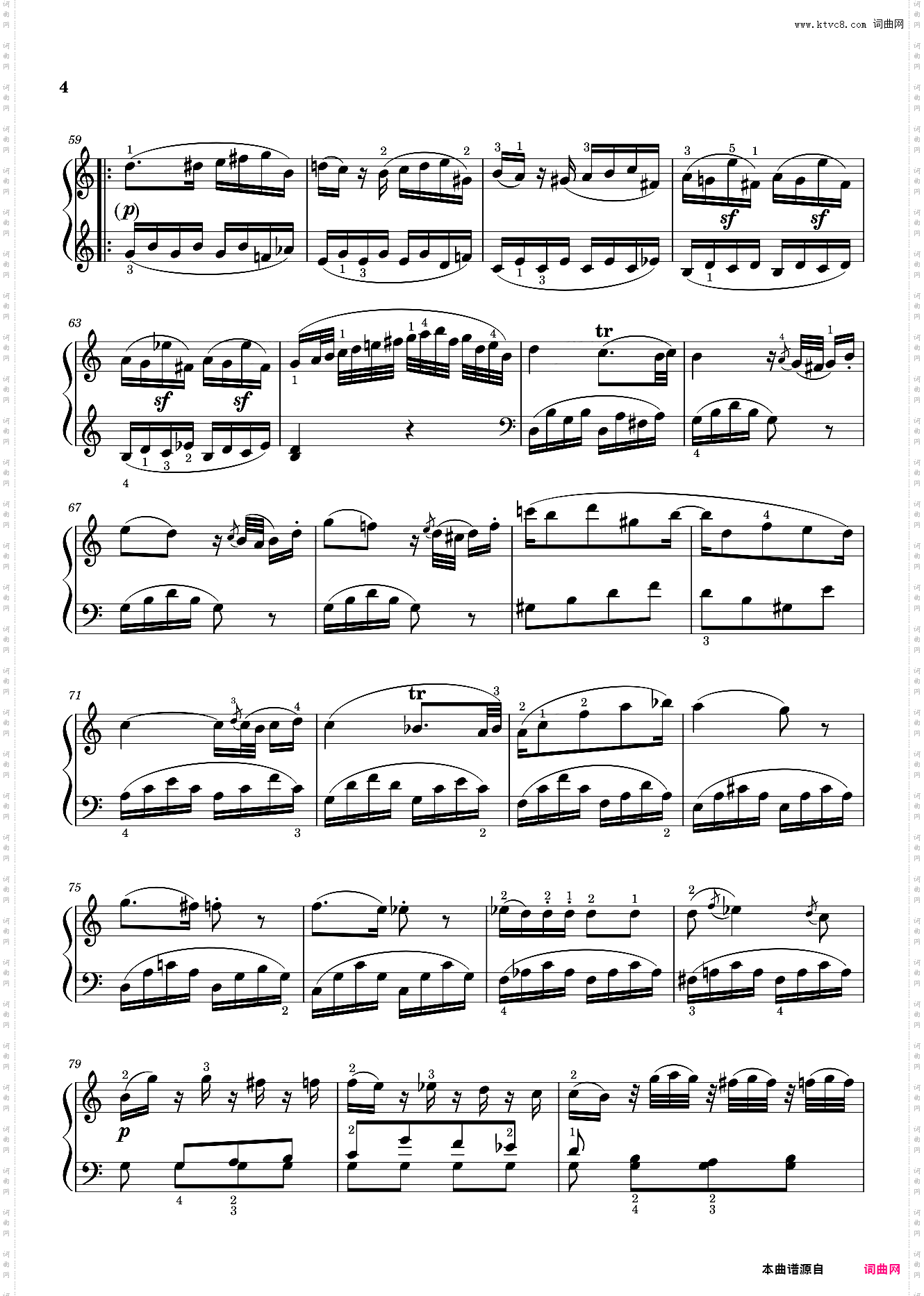 莫扎特C大调奏鸣曲 Sonata No· 10, 1st Movement K· 330
