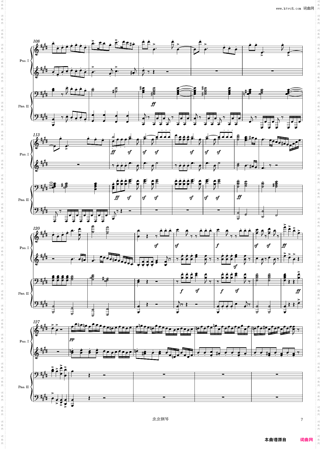Mendelssohn Overture from A Midsummer's Night Dream Incidental Music, Op· 61, Arr· for 2 pianos