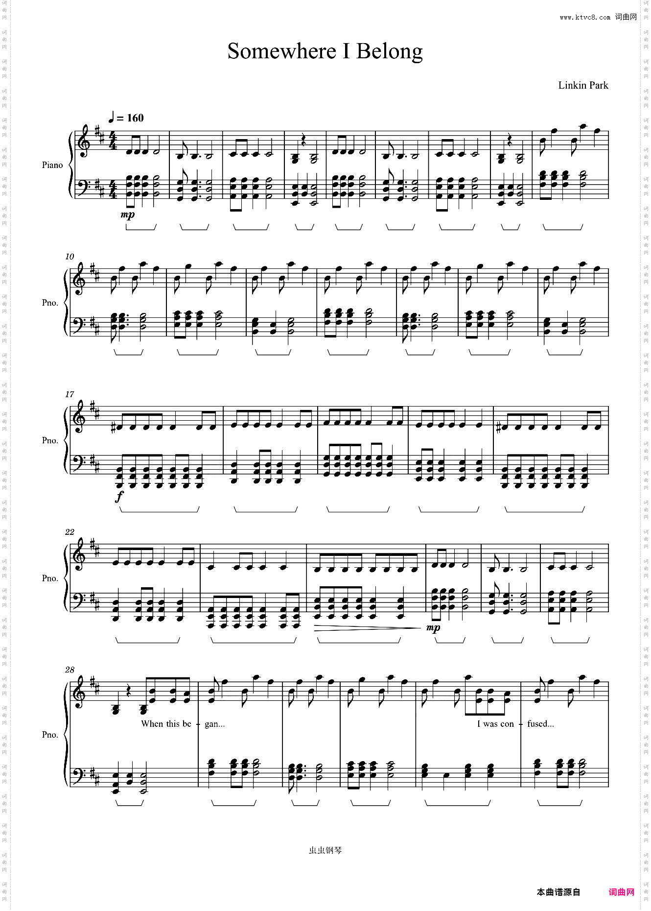 Somewhere I Belong-Linkin Park