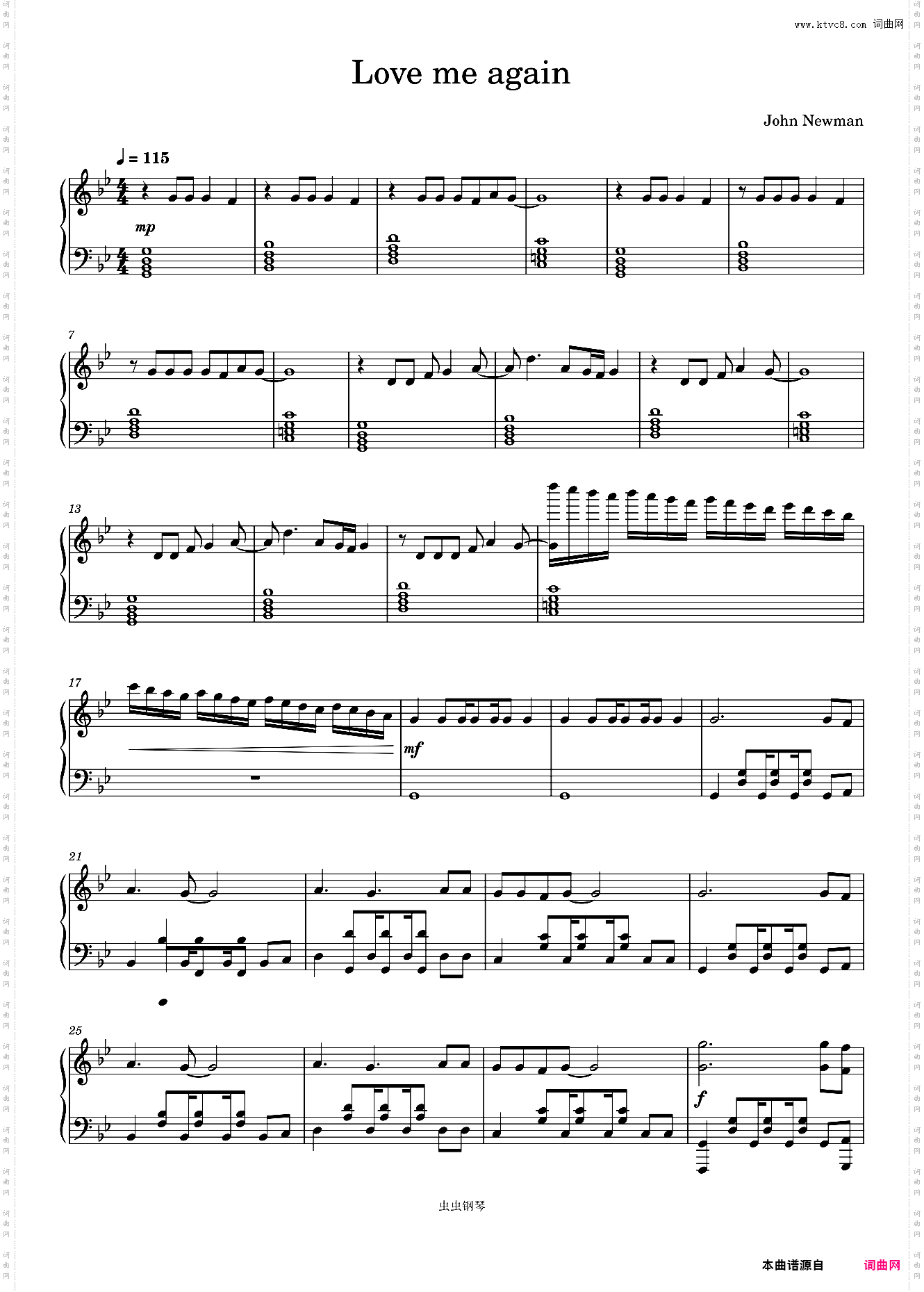 Love Me Again-John Newman