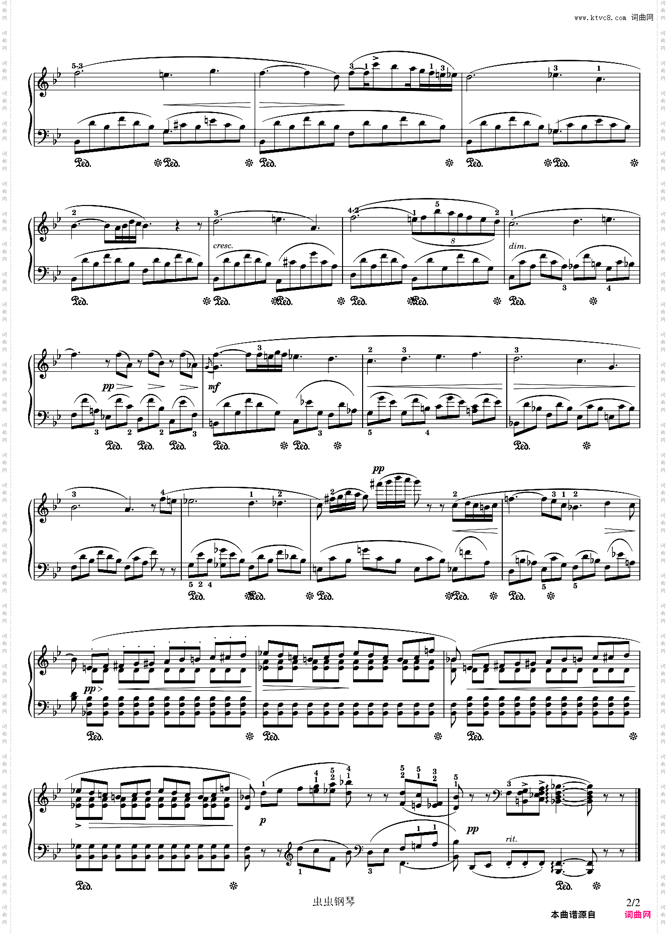 Nocturne No·5 - H·37 - John Field - Edited by Liszt