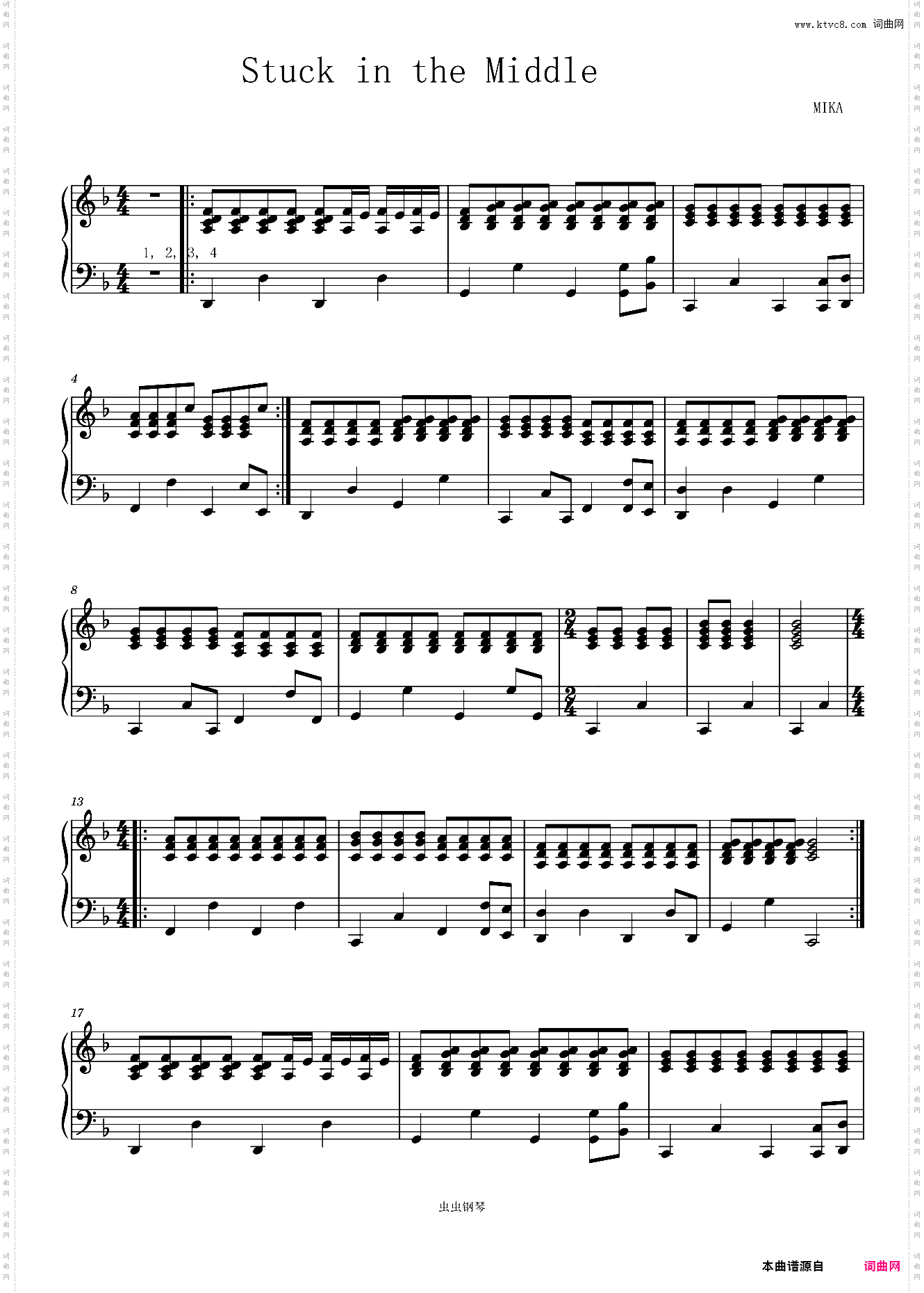 Stuck In The Middle-Mika