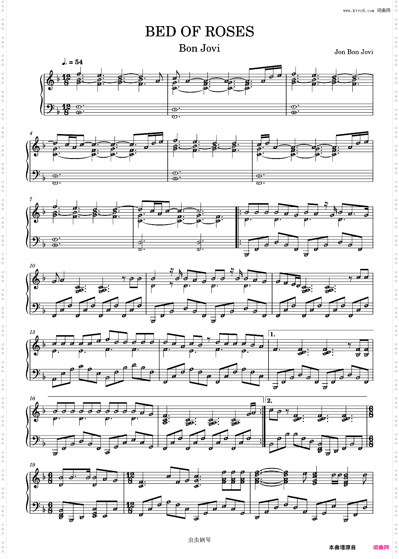 Bed Of Roses-Jon Bon Jovi