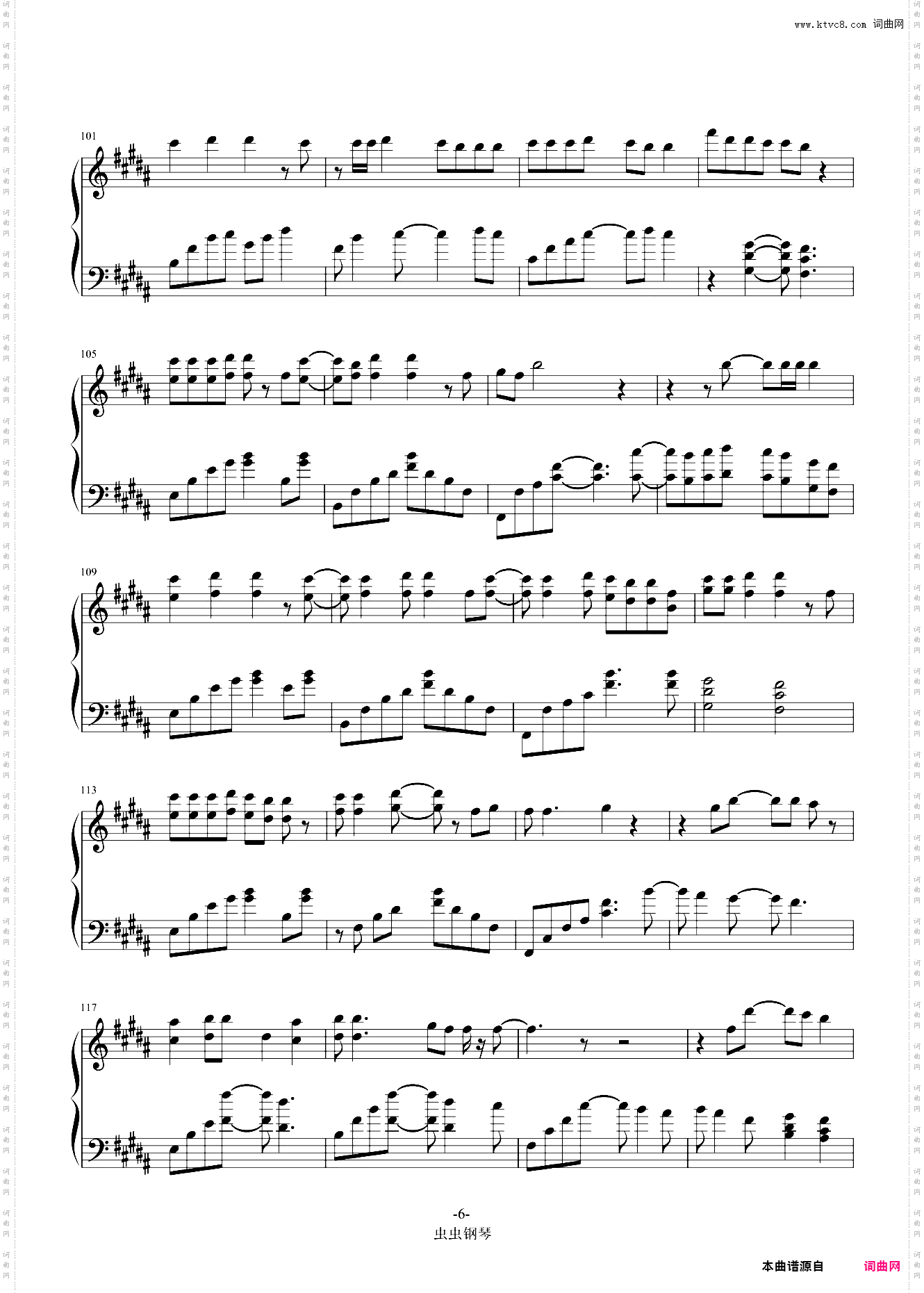 Play It Again-五线谱-简谱-钢琴谱-Luke Bryan