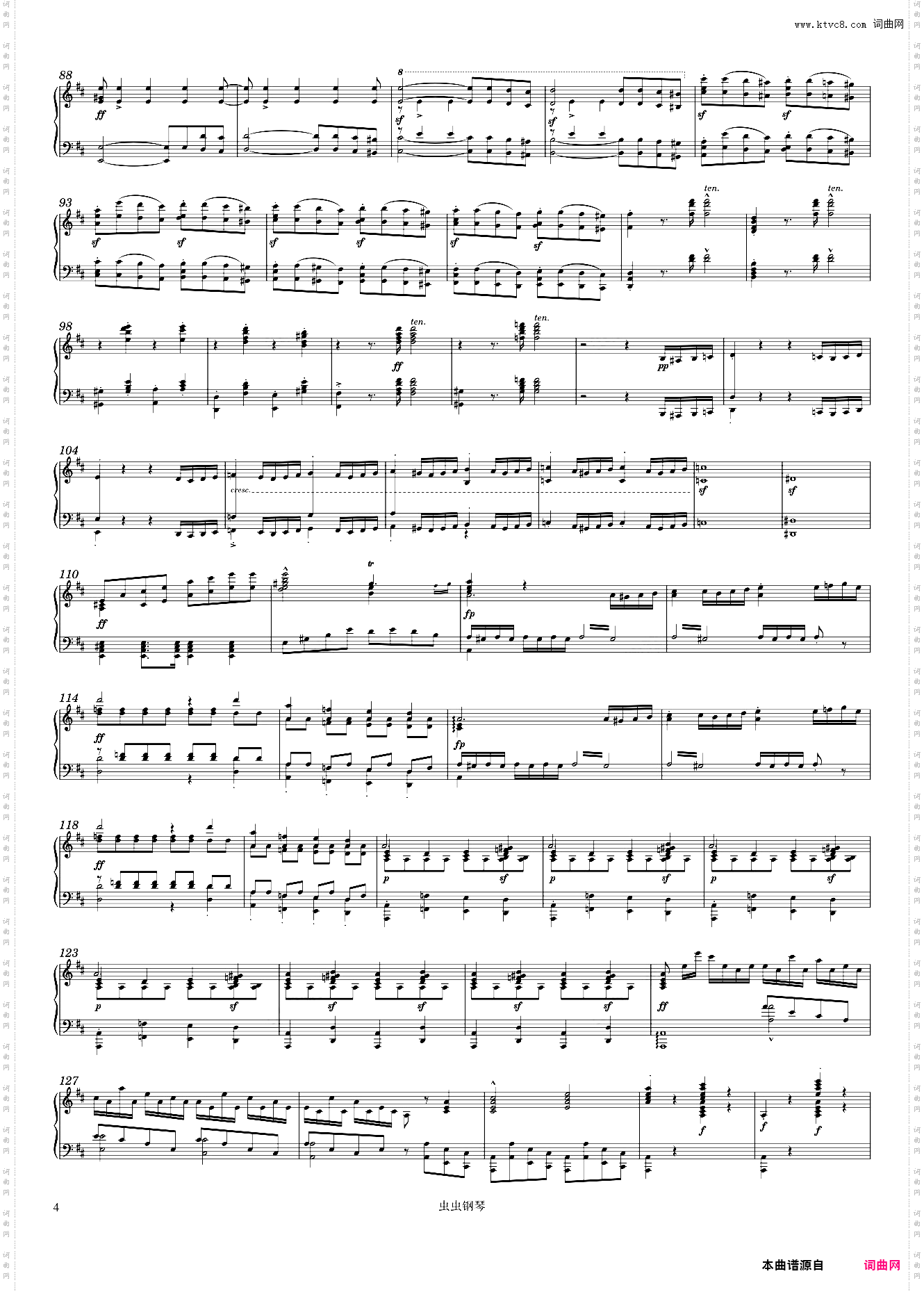 Beethoven Symphony No· 2, 1st Movement Piano solo