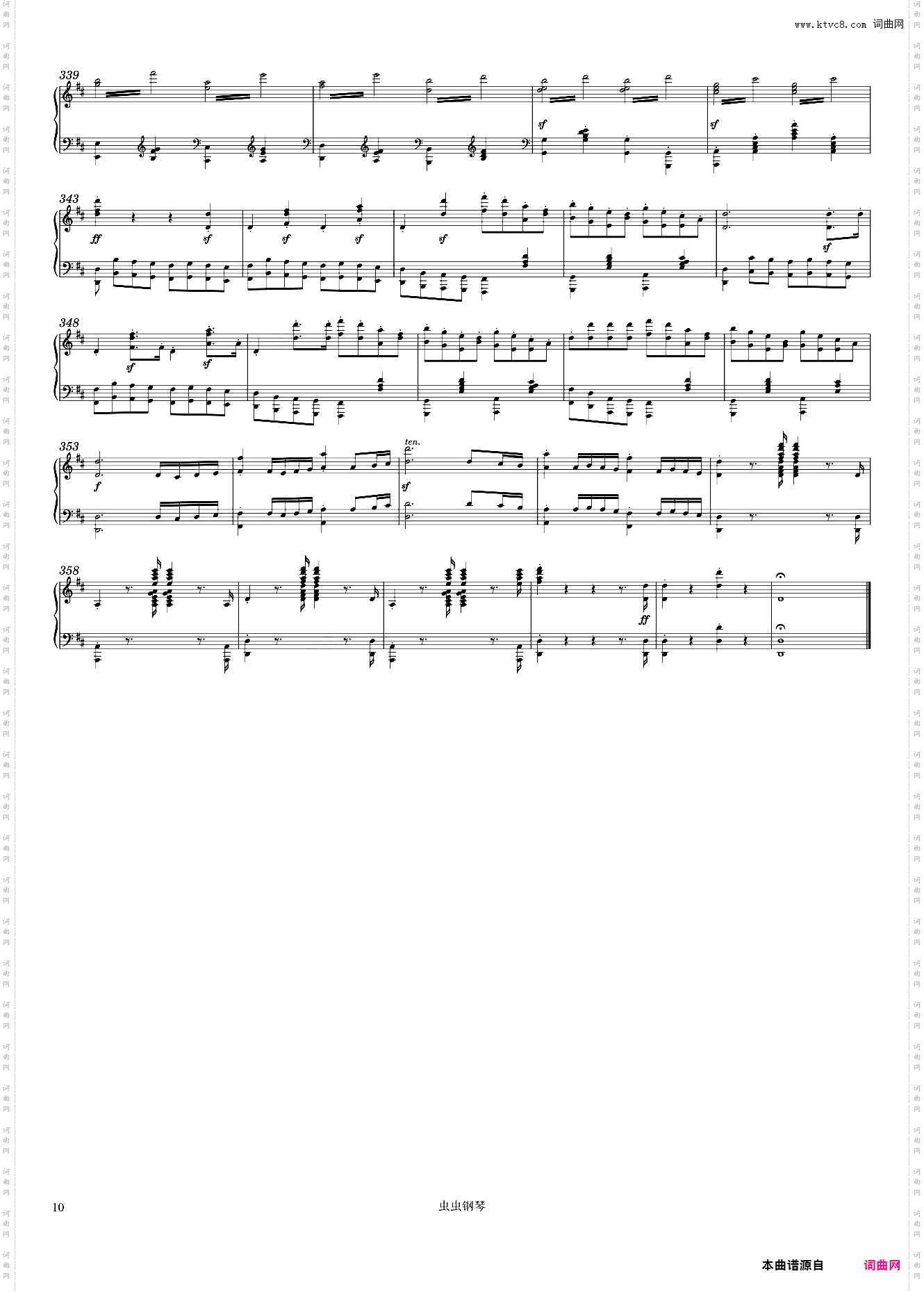 Beethoven Symphony No· 2, 1st Movement Piano solo