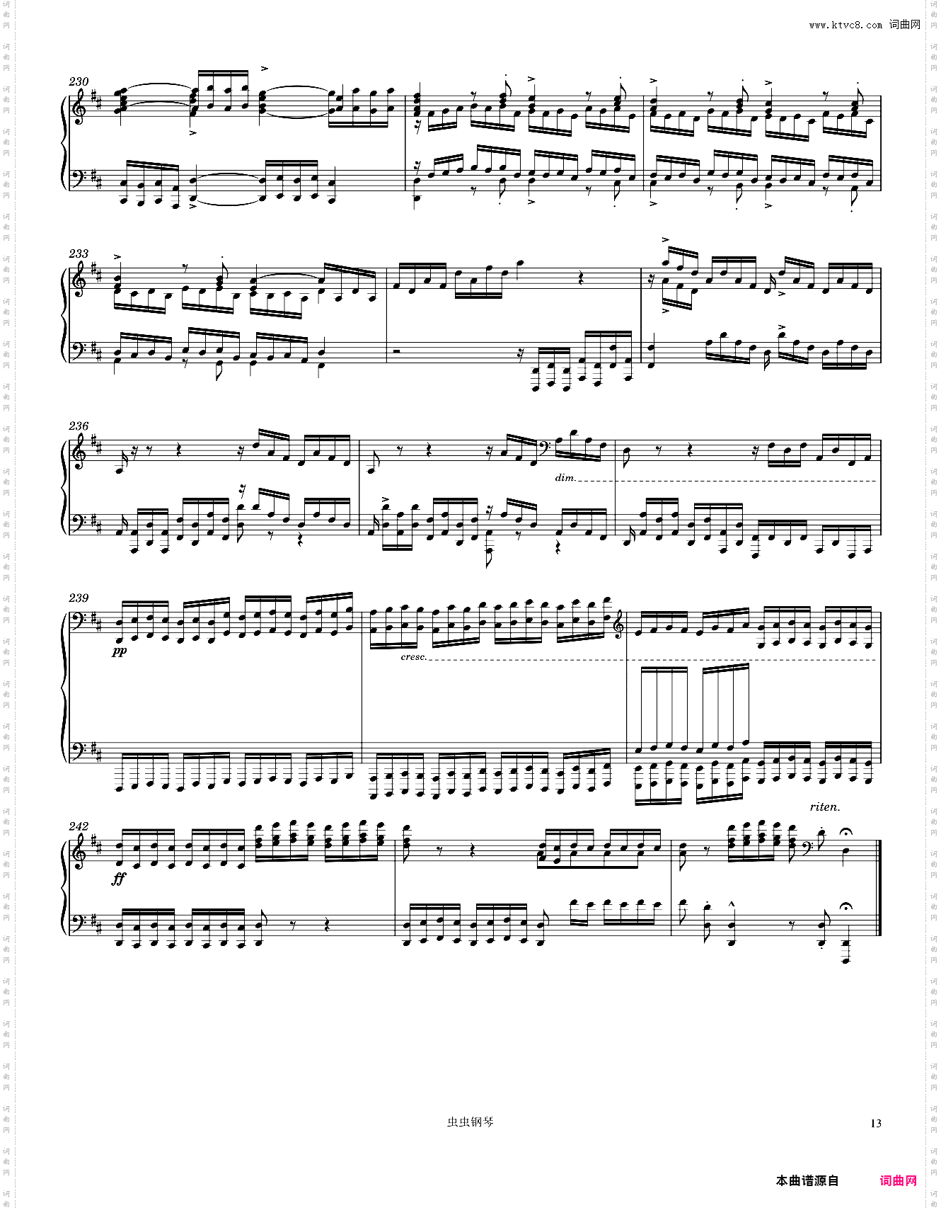 Bach Prelude and Fugue in D-Major, BWV 532 Piano solo