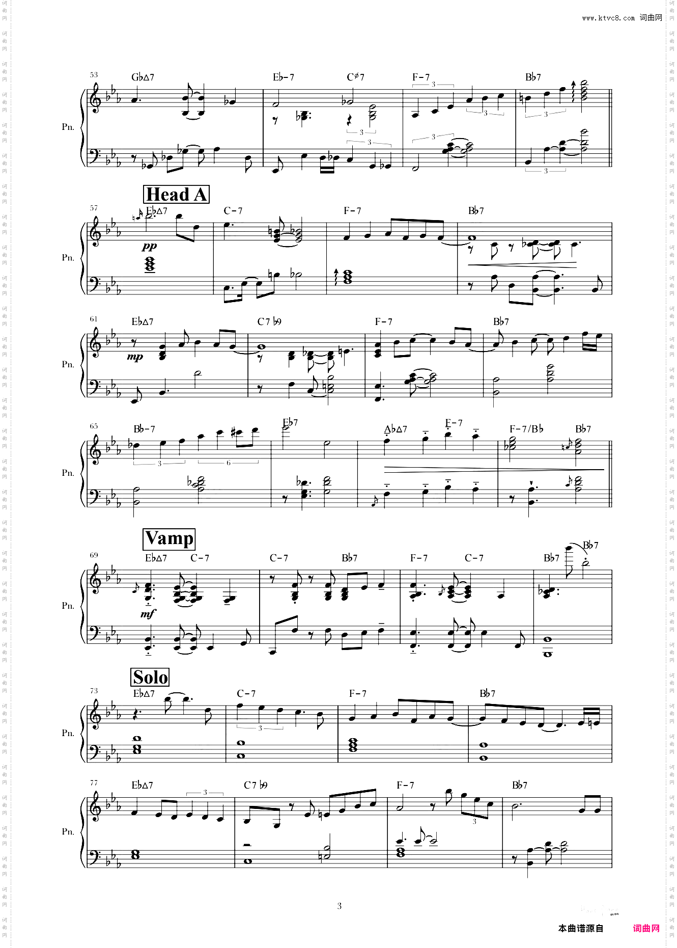 The Way You Look Tonight【免费】【爵士标准曲】泽大大 Hans piano