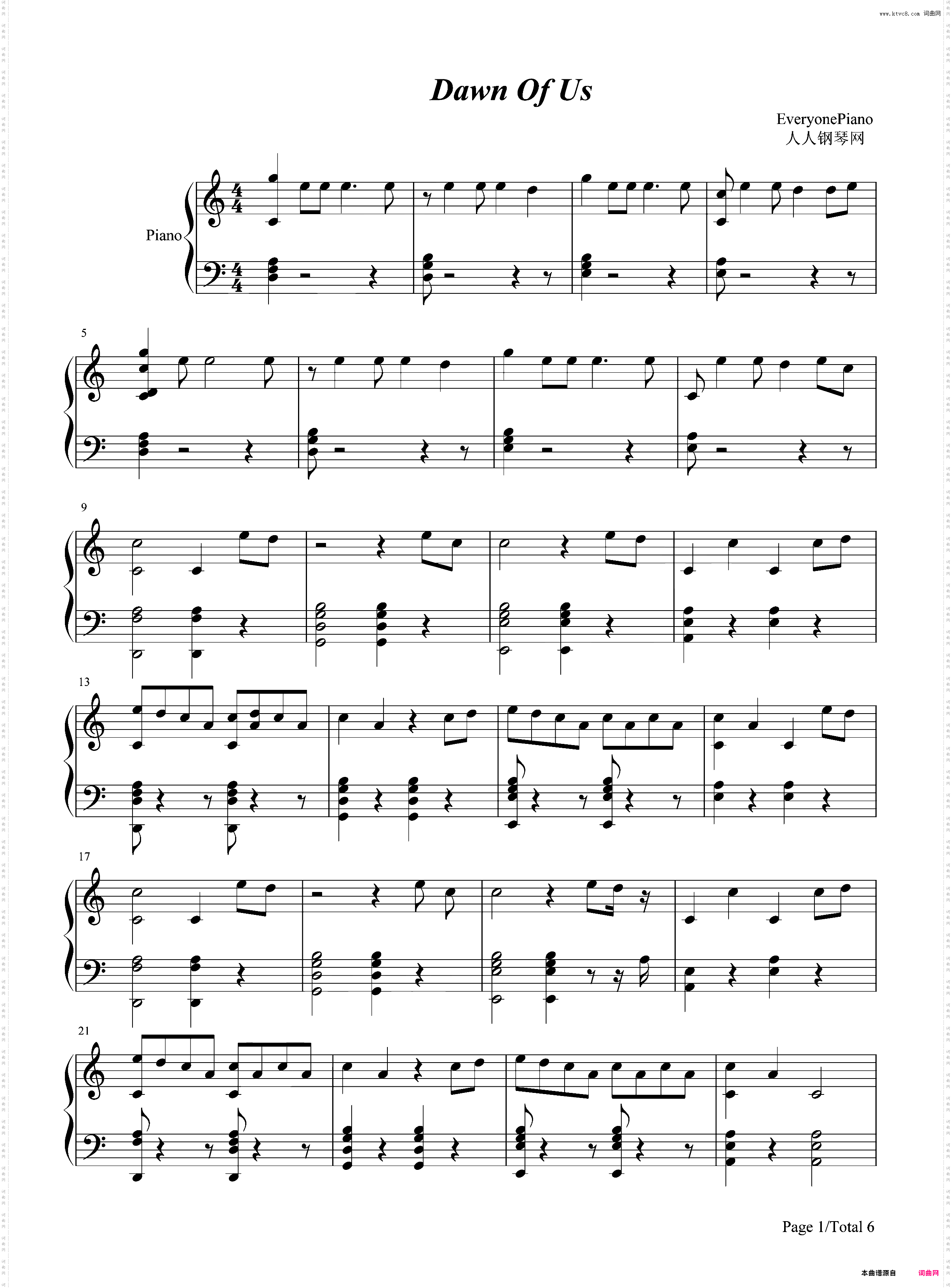 Dawn Of Us-王嘉尔