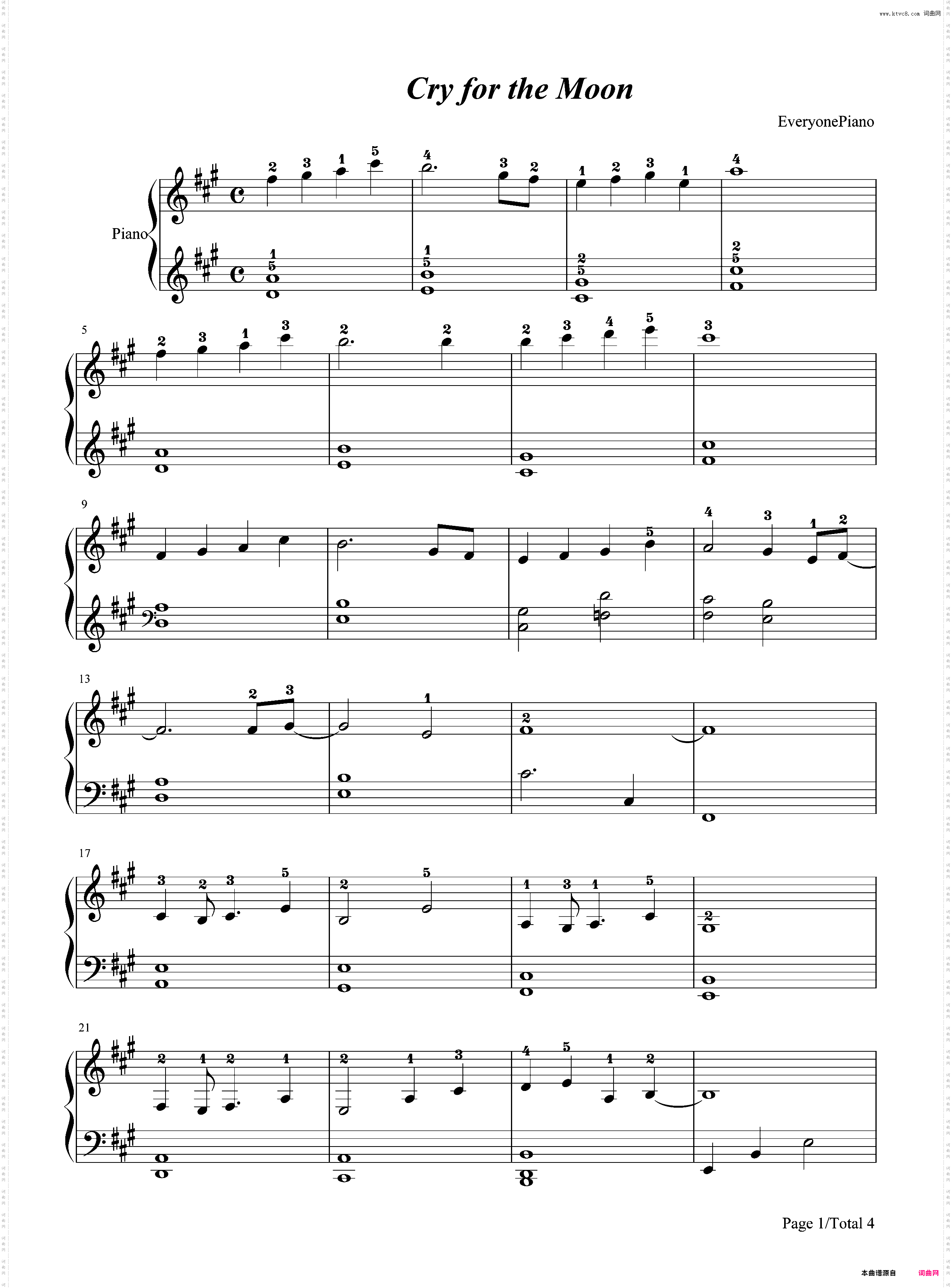 Cry For The Moon-Epica