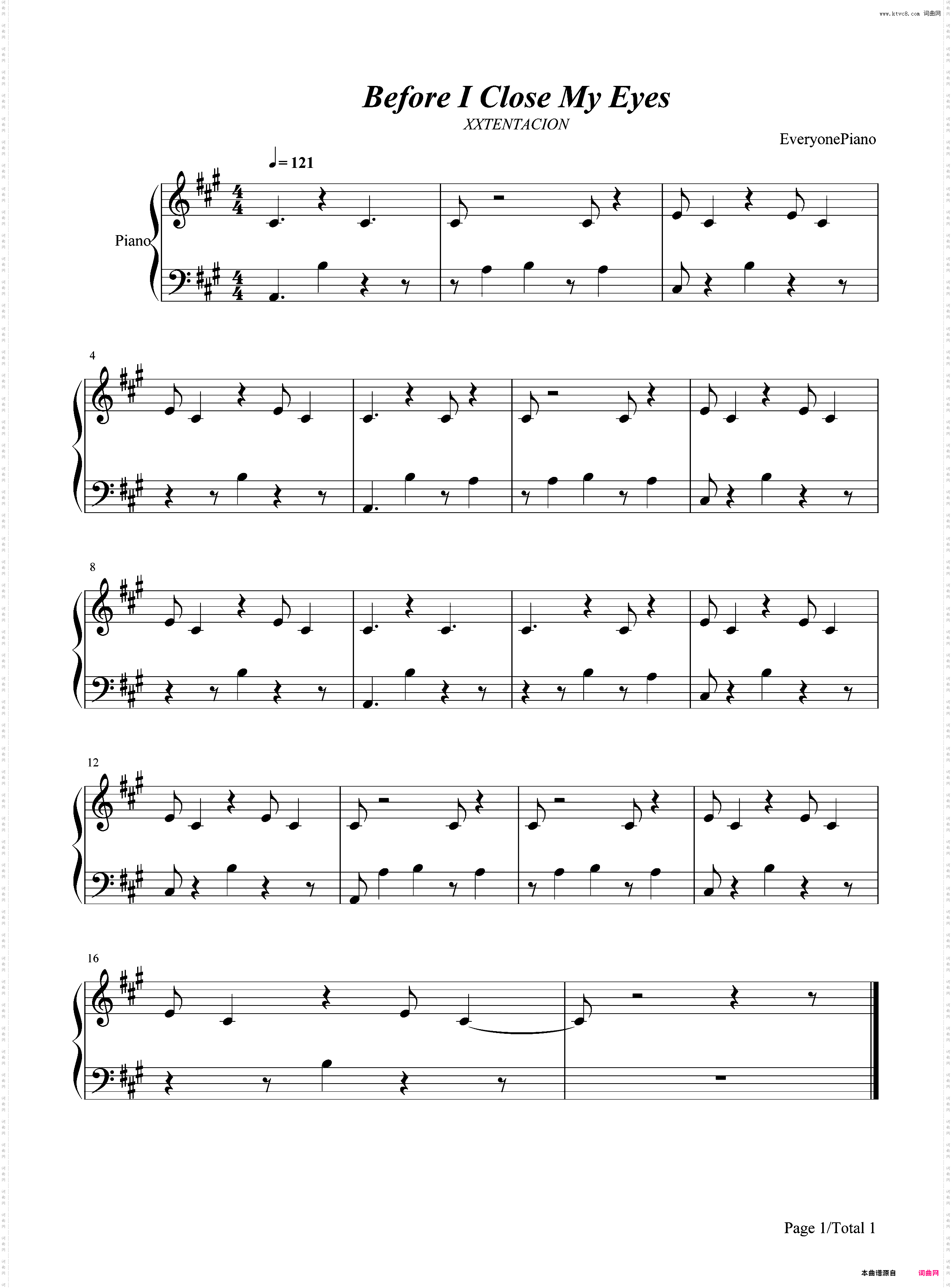 Before I Close My Eyes-XXXTentacion