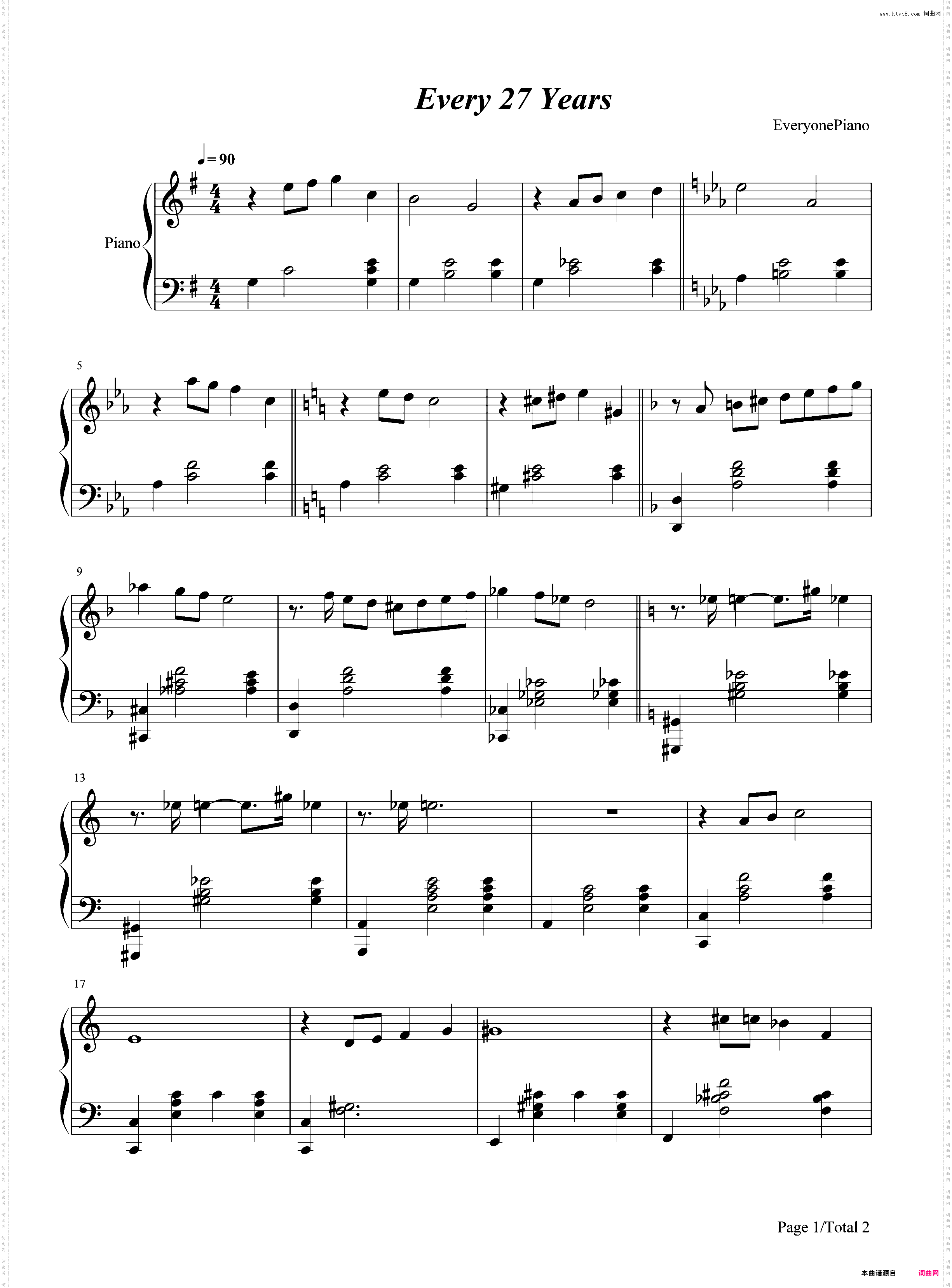 Every 27 Years-小丑回魂插曲