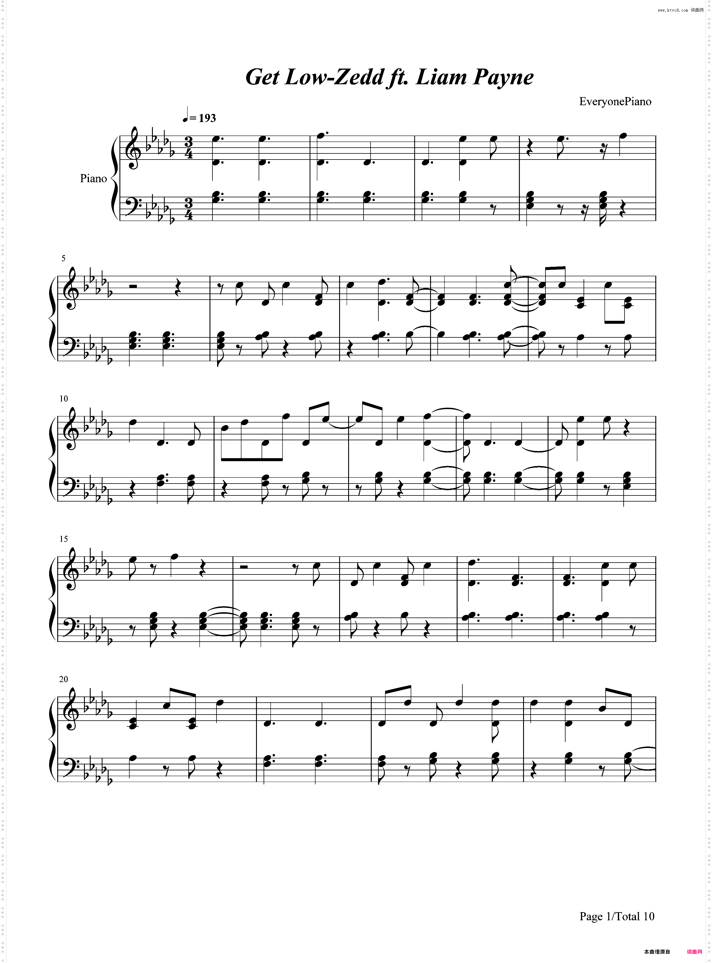 Get Low-Zedd ft Liam Payne