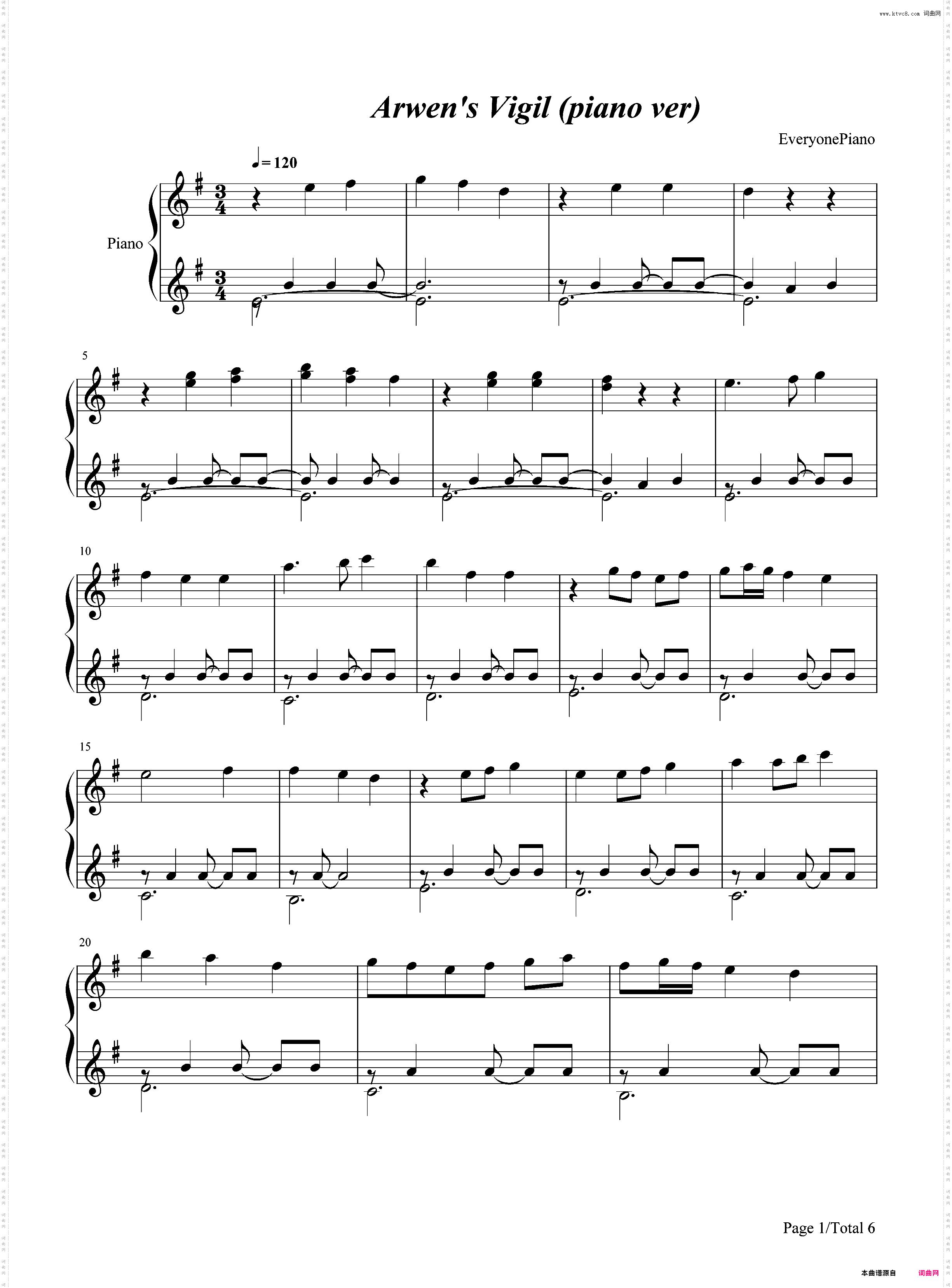 Arwen's Vigil-The Piano Guys