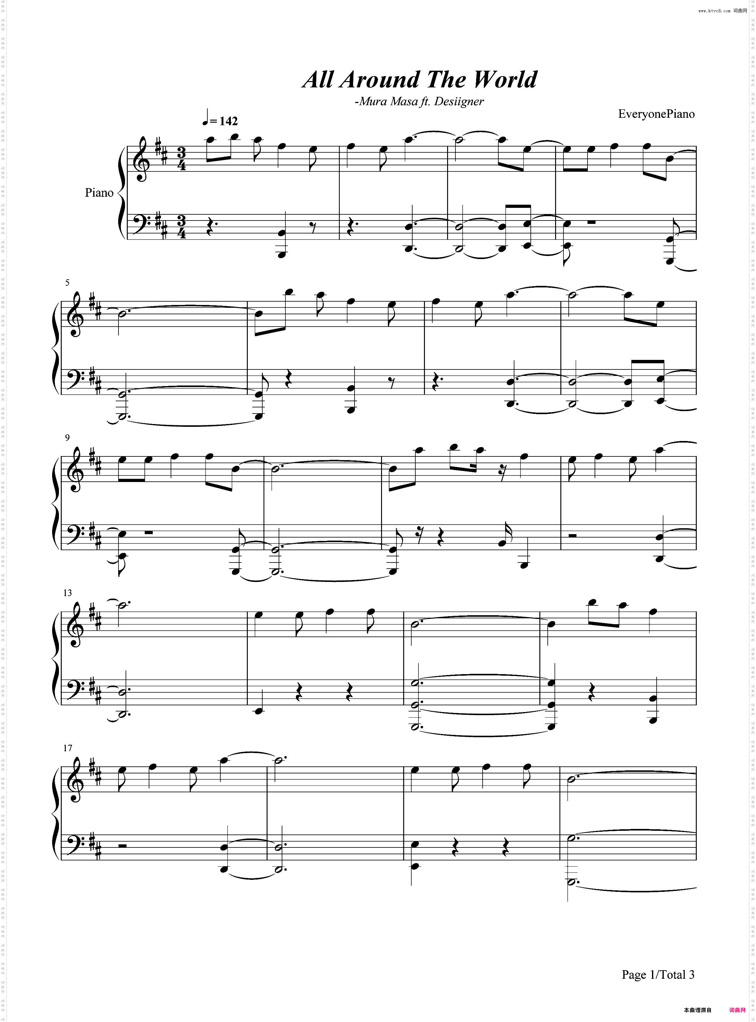 All Around The World-Mura Masa ft Desiigner
