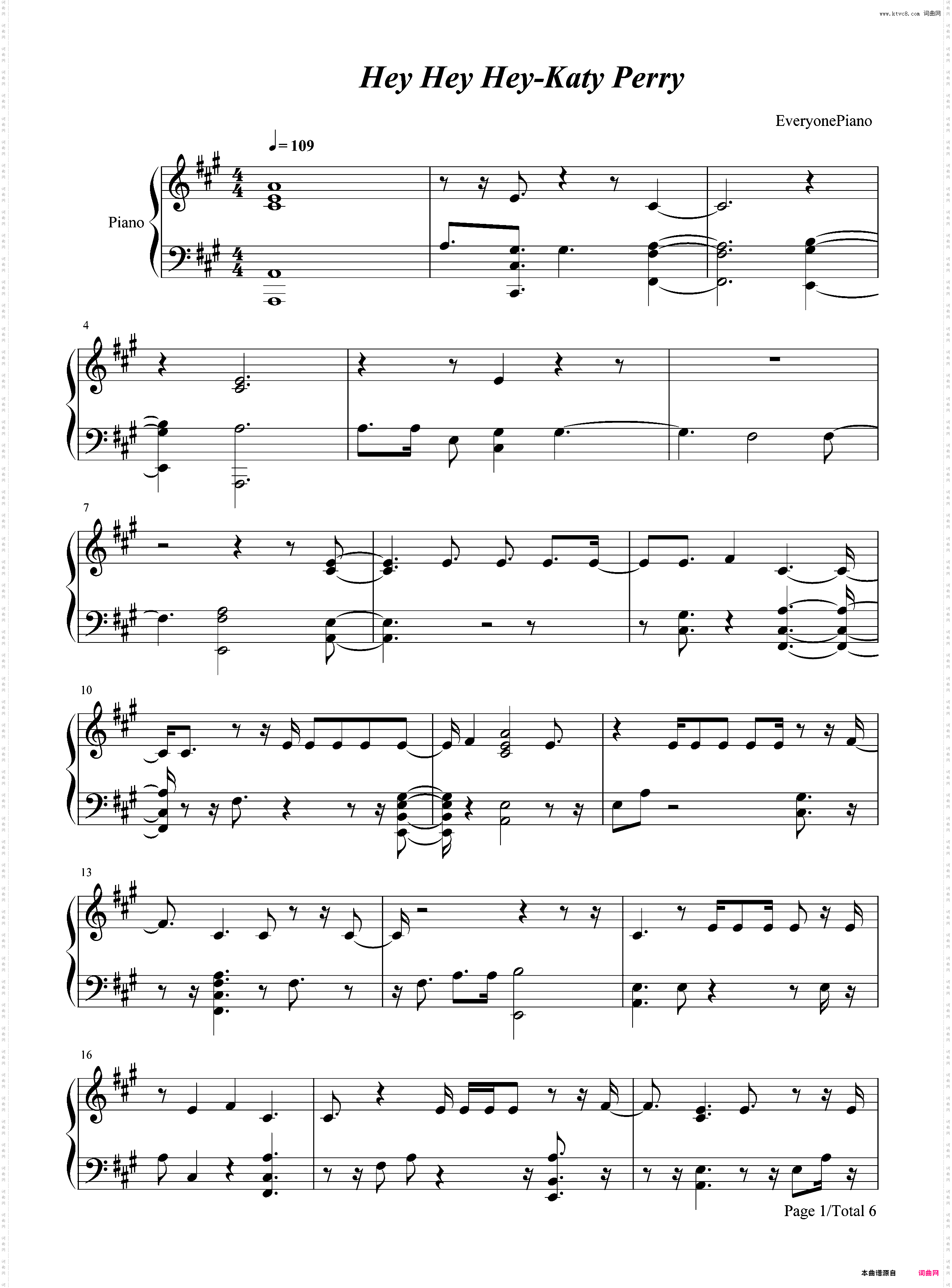 Hey Hey Hey-Katy Perry