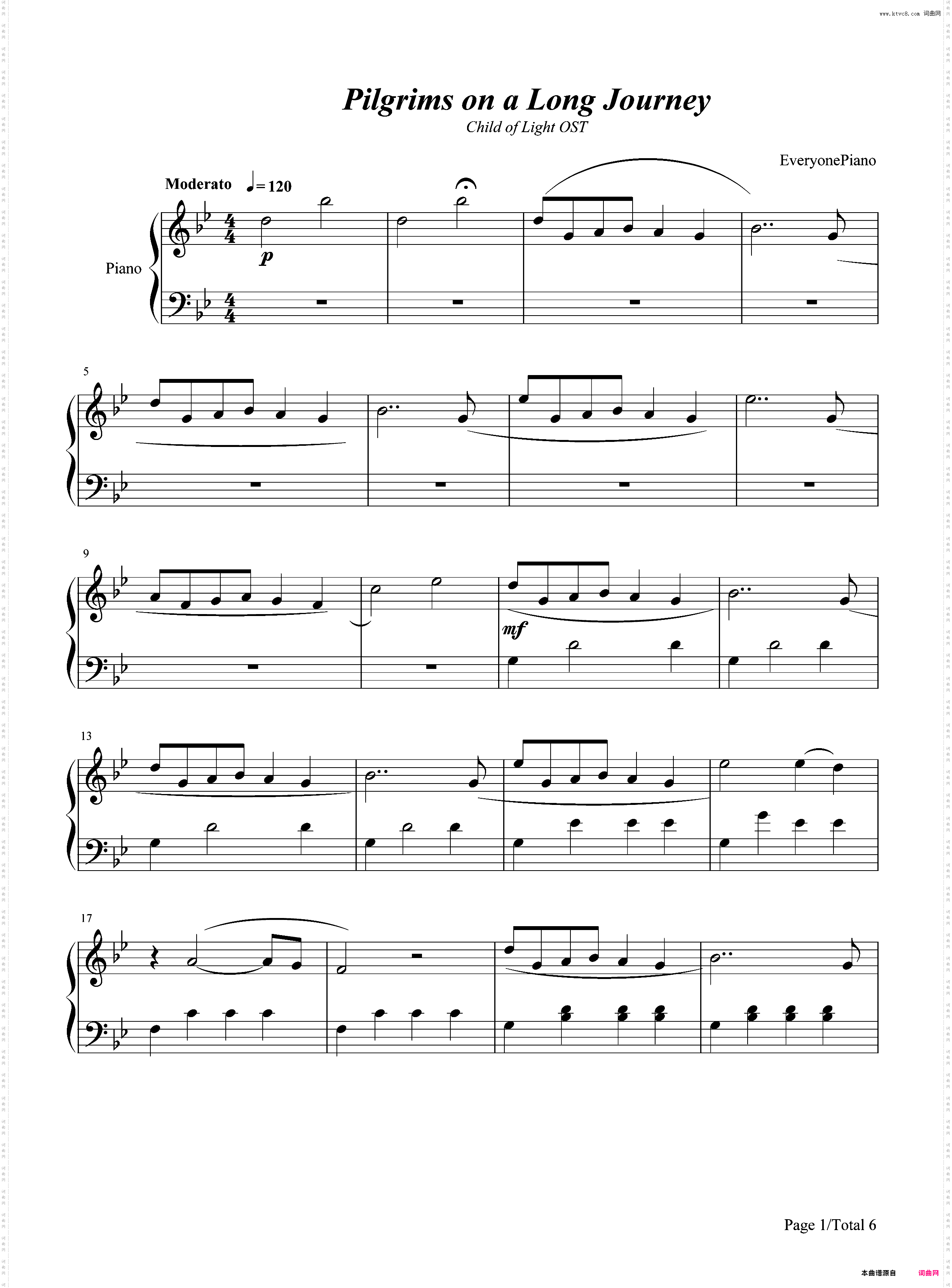 Pilgrims on a Long Journey-光之子游戏配乐