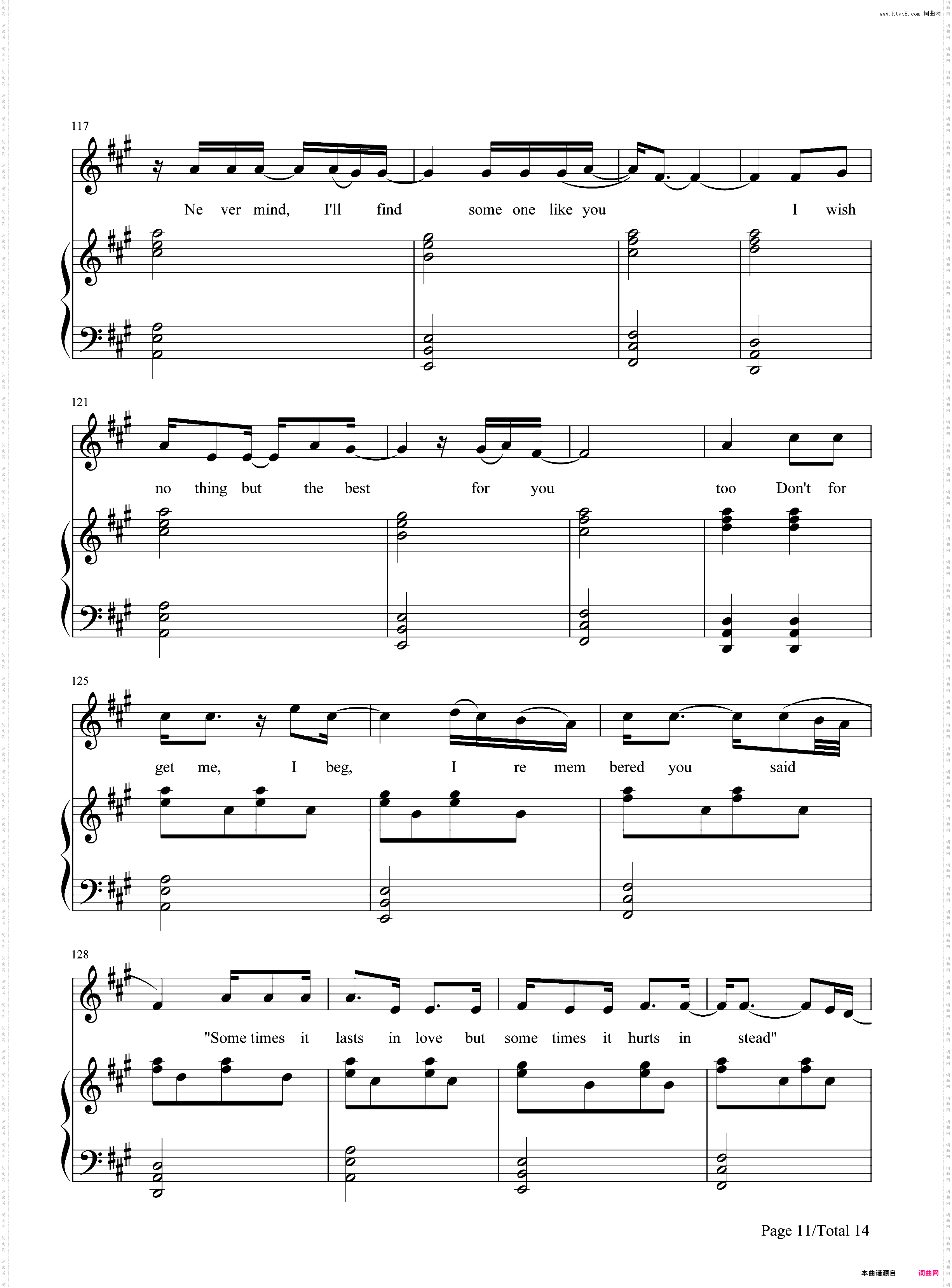 Someone like You-弹唱版-Adele