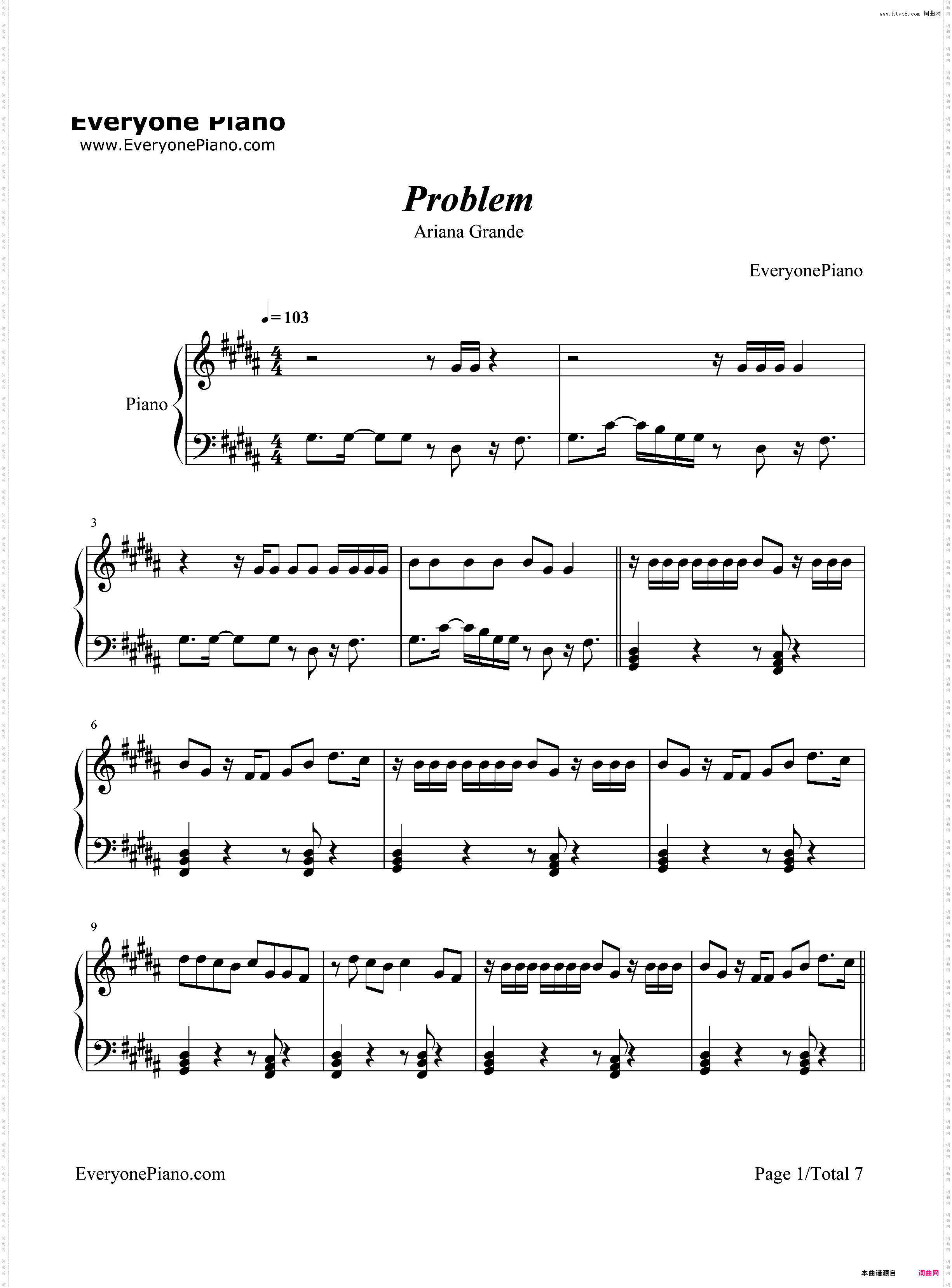 Problem-Ariana Grande