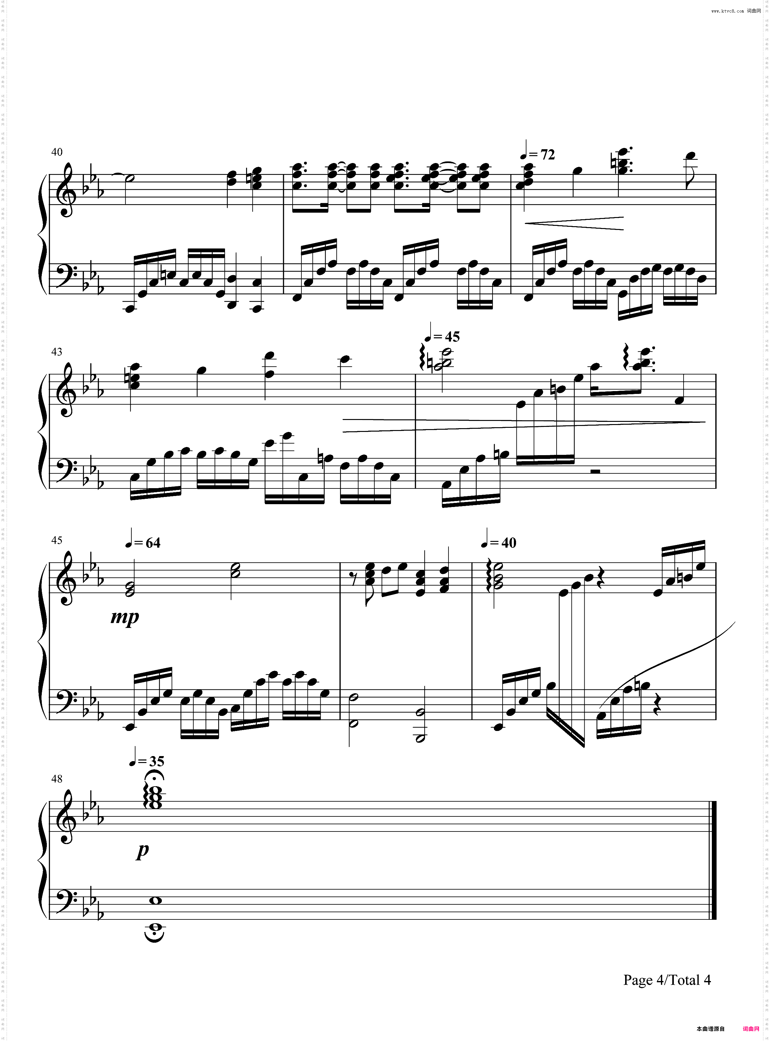Love Is A Many Splendored Thing-暮情主题曲