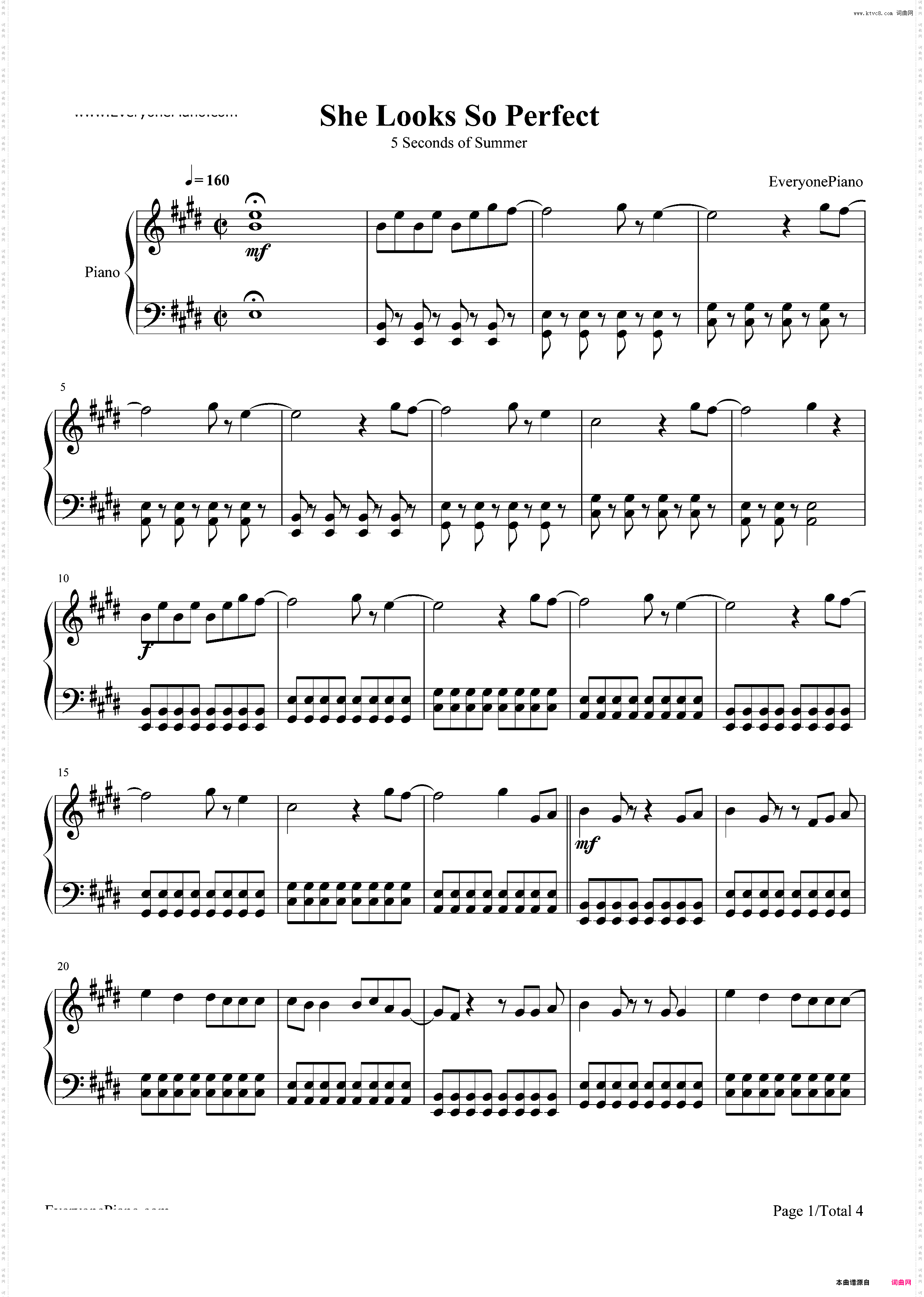 She Looks So Perfect-5 Seconds of Summer