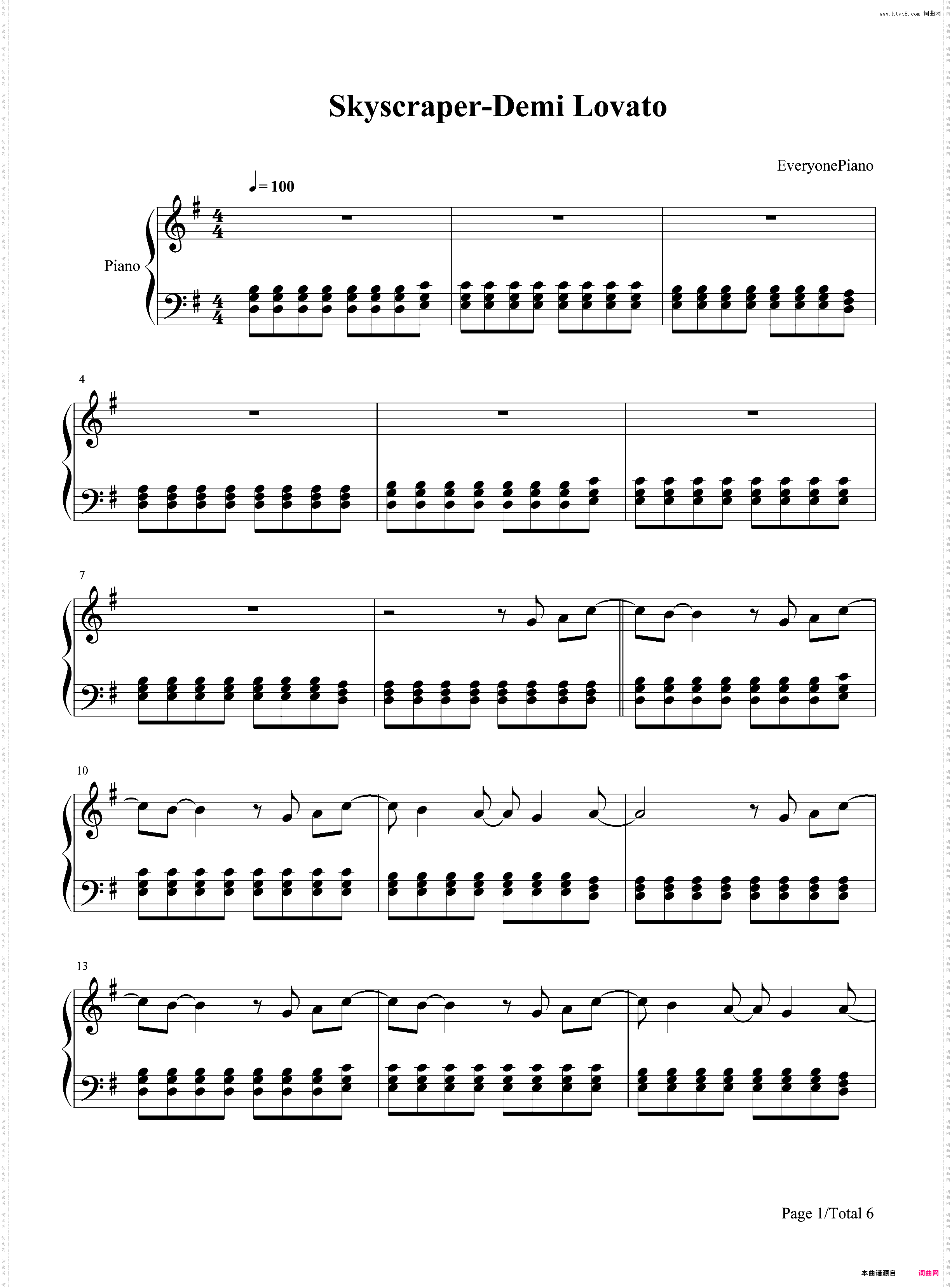 Skyscraper-Demi Lovato