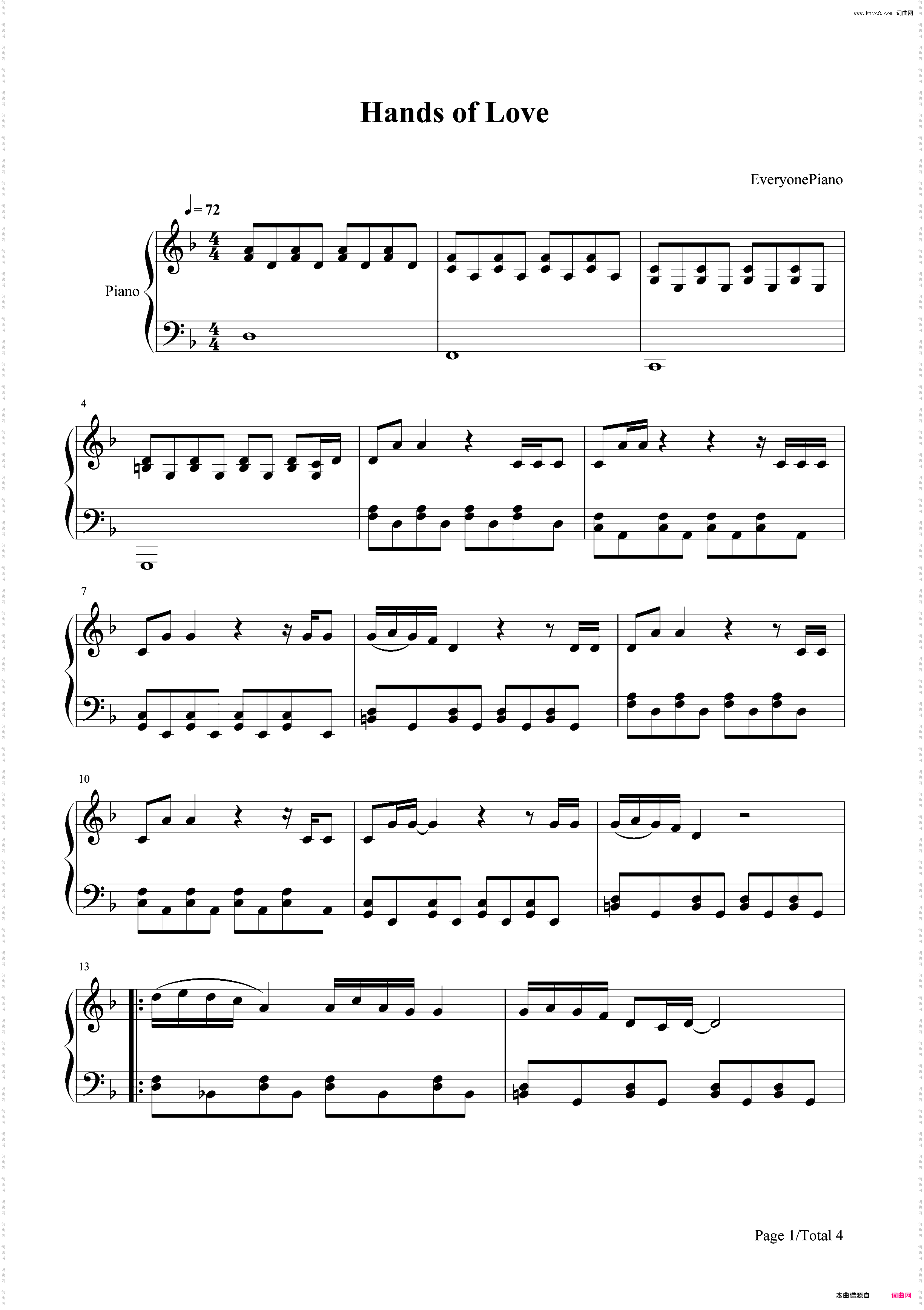 Hands of Love-Miley Cyrus