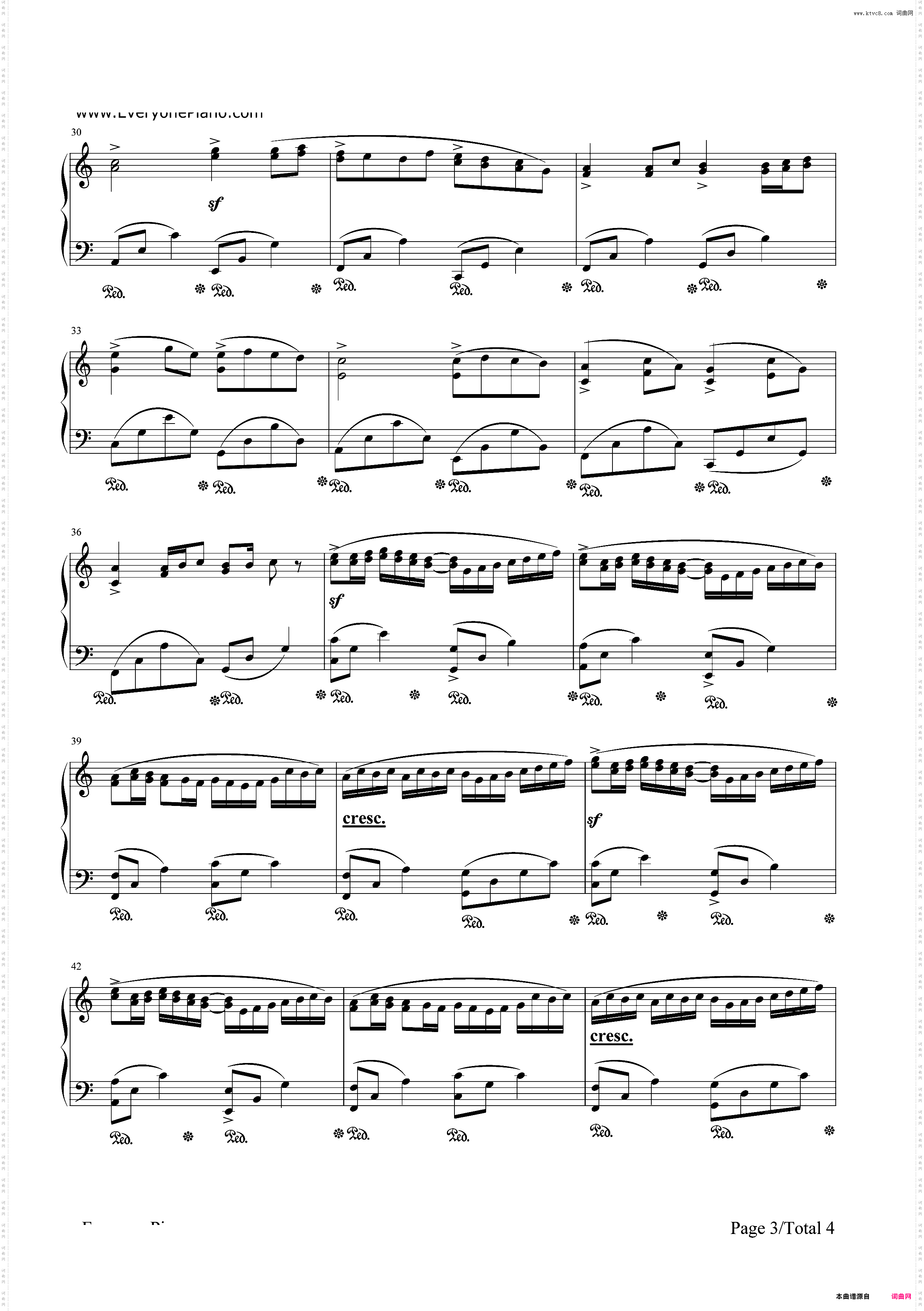 卡农弹奏版-我的野蛮女友插曲