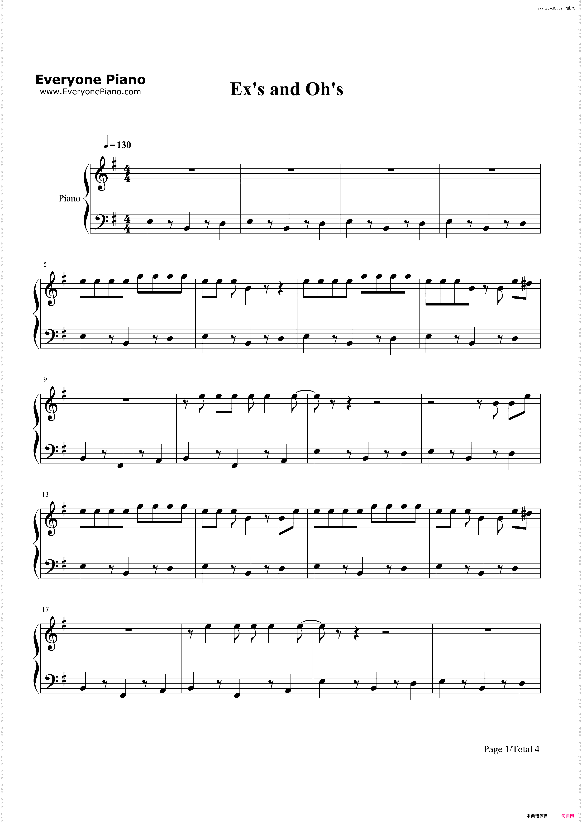 Ex's & Oh's-Elle King