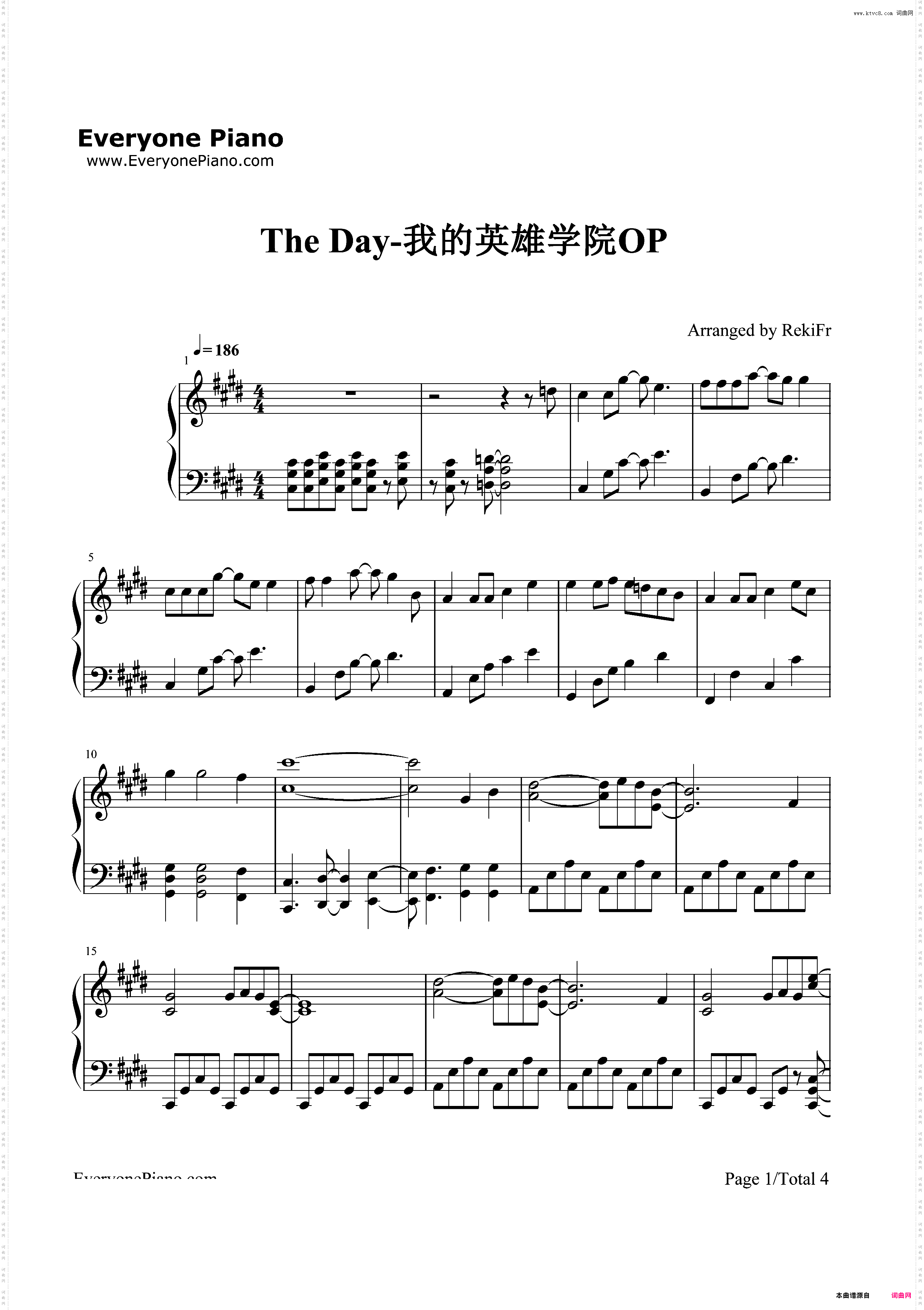 The Day-我的英雄学院OP