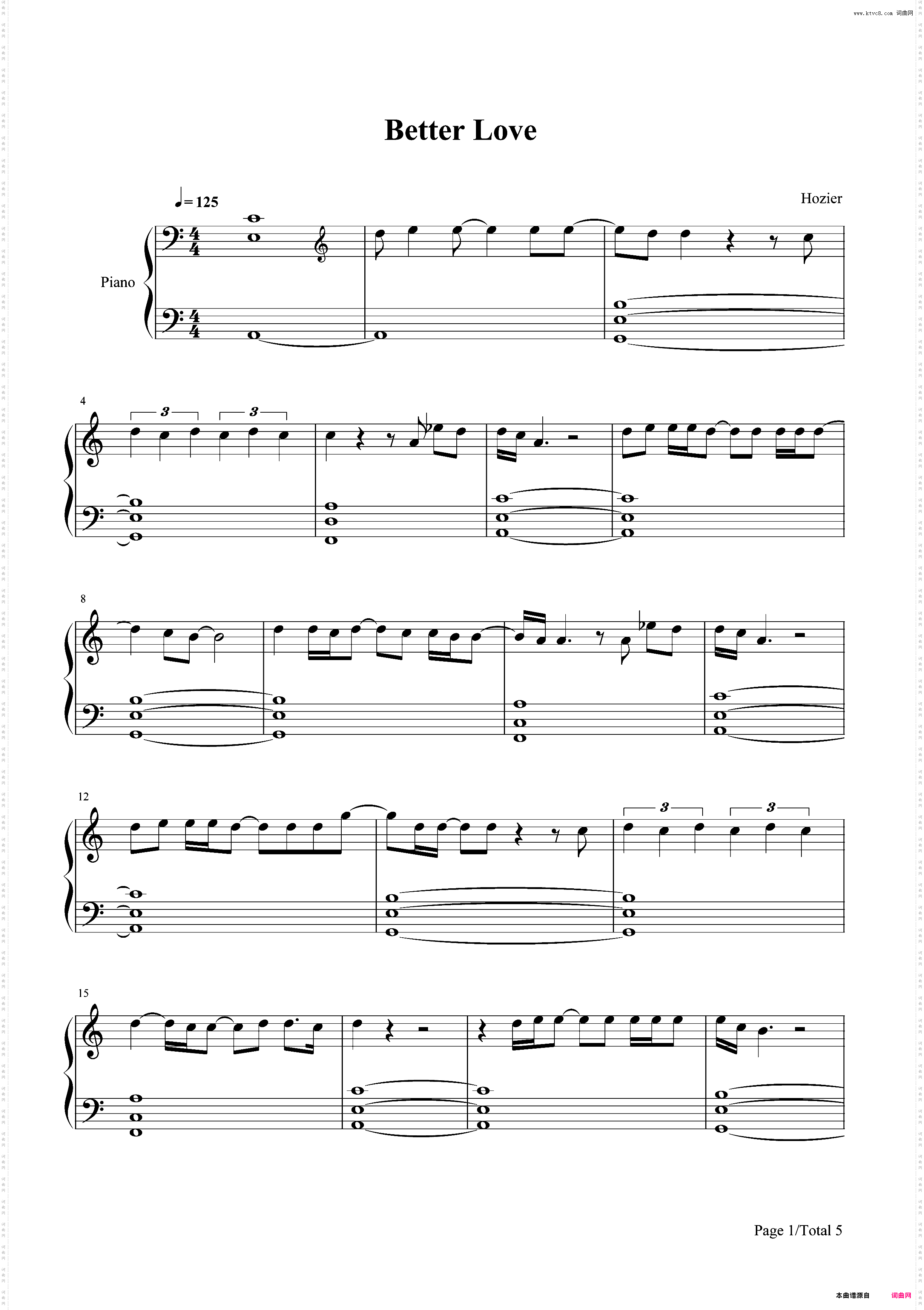 Better Love-Hozier