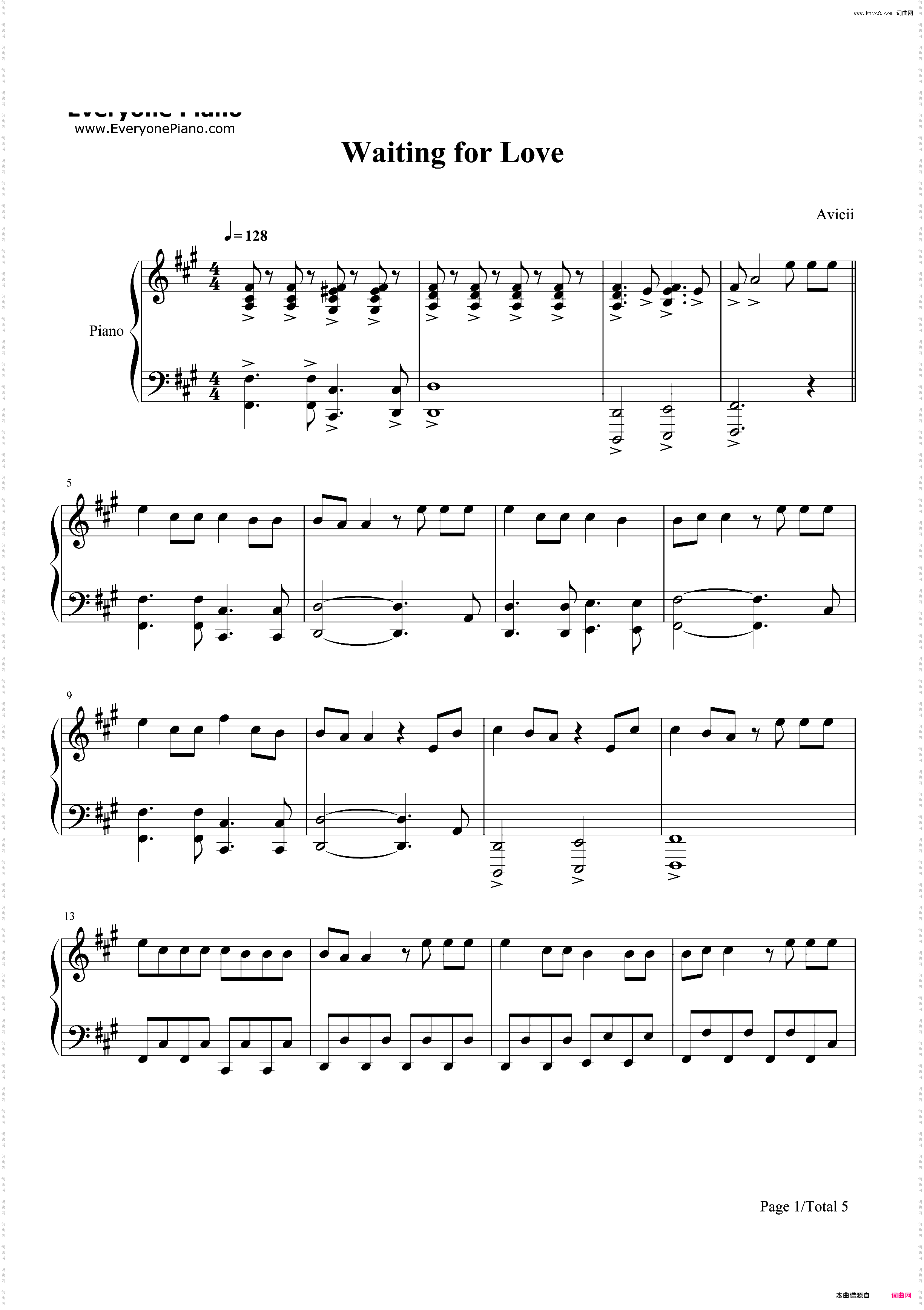Waiting for Love-Avicii