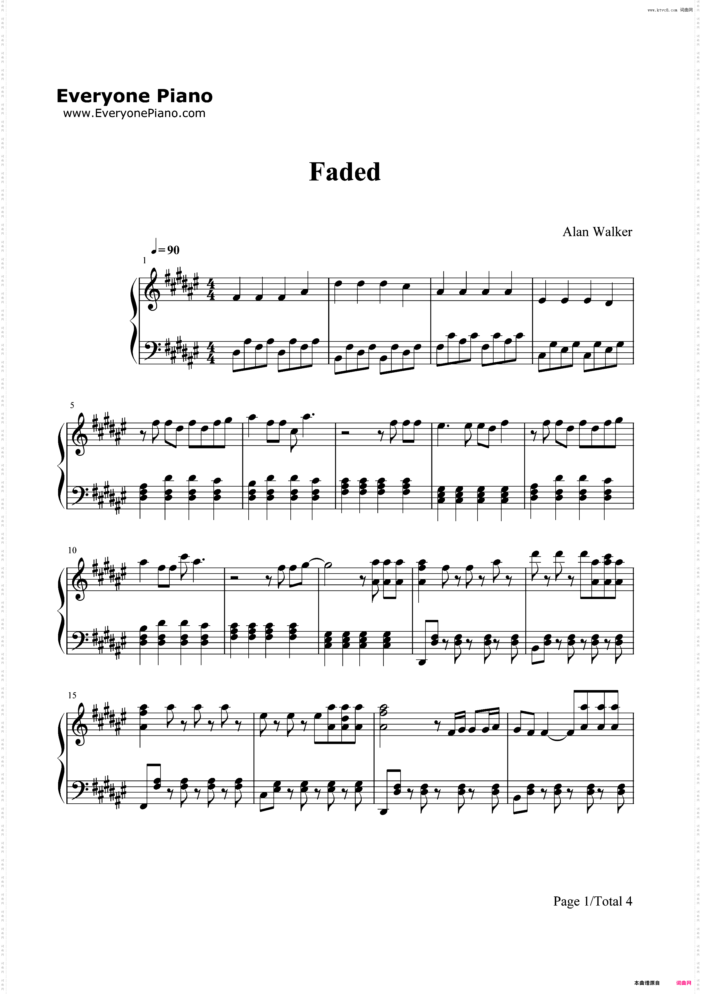 Faded-Alan Walker