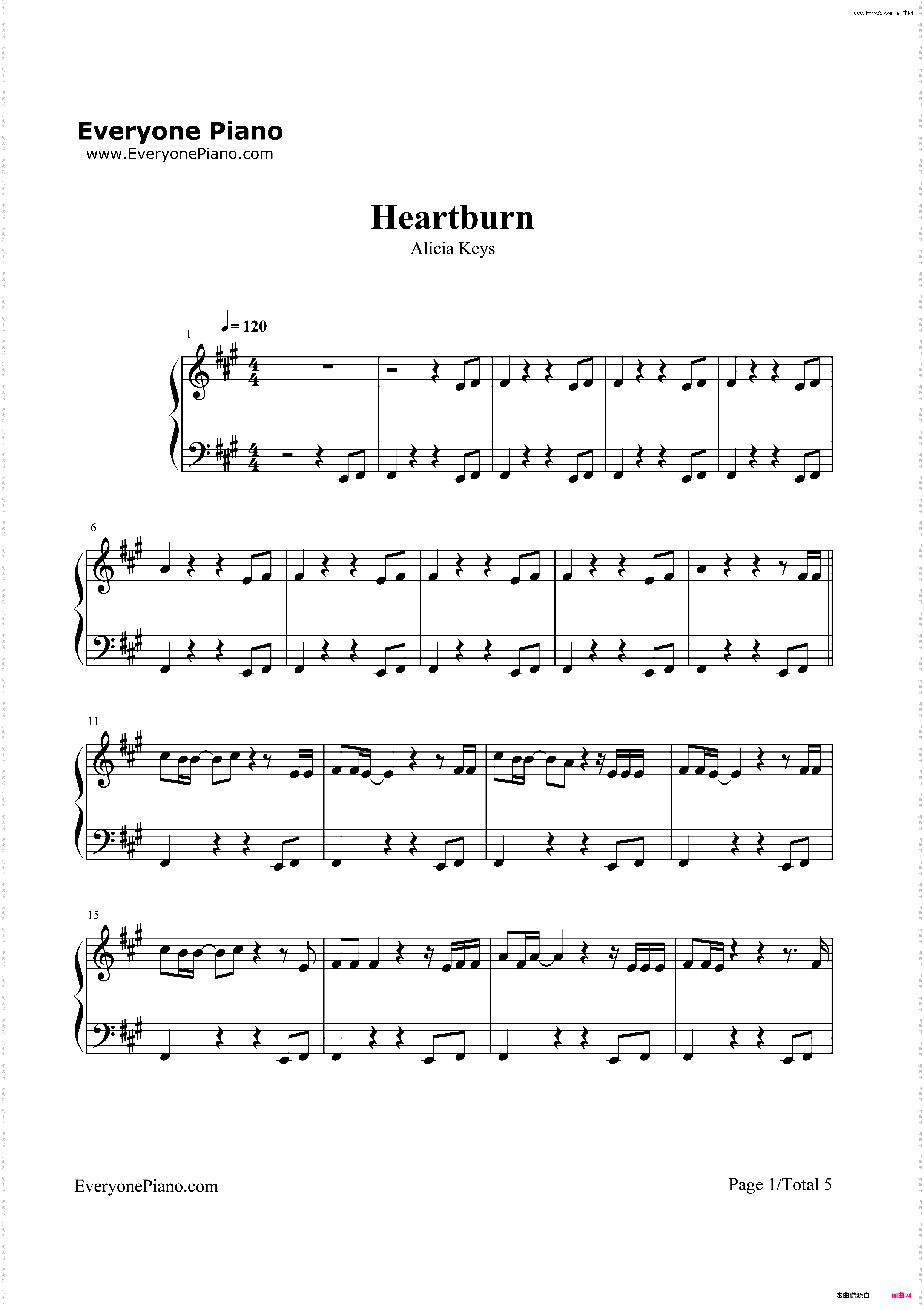 Heartburn-Alicia Keys